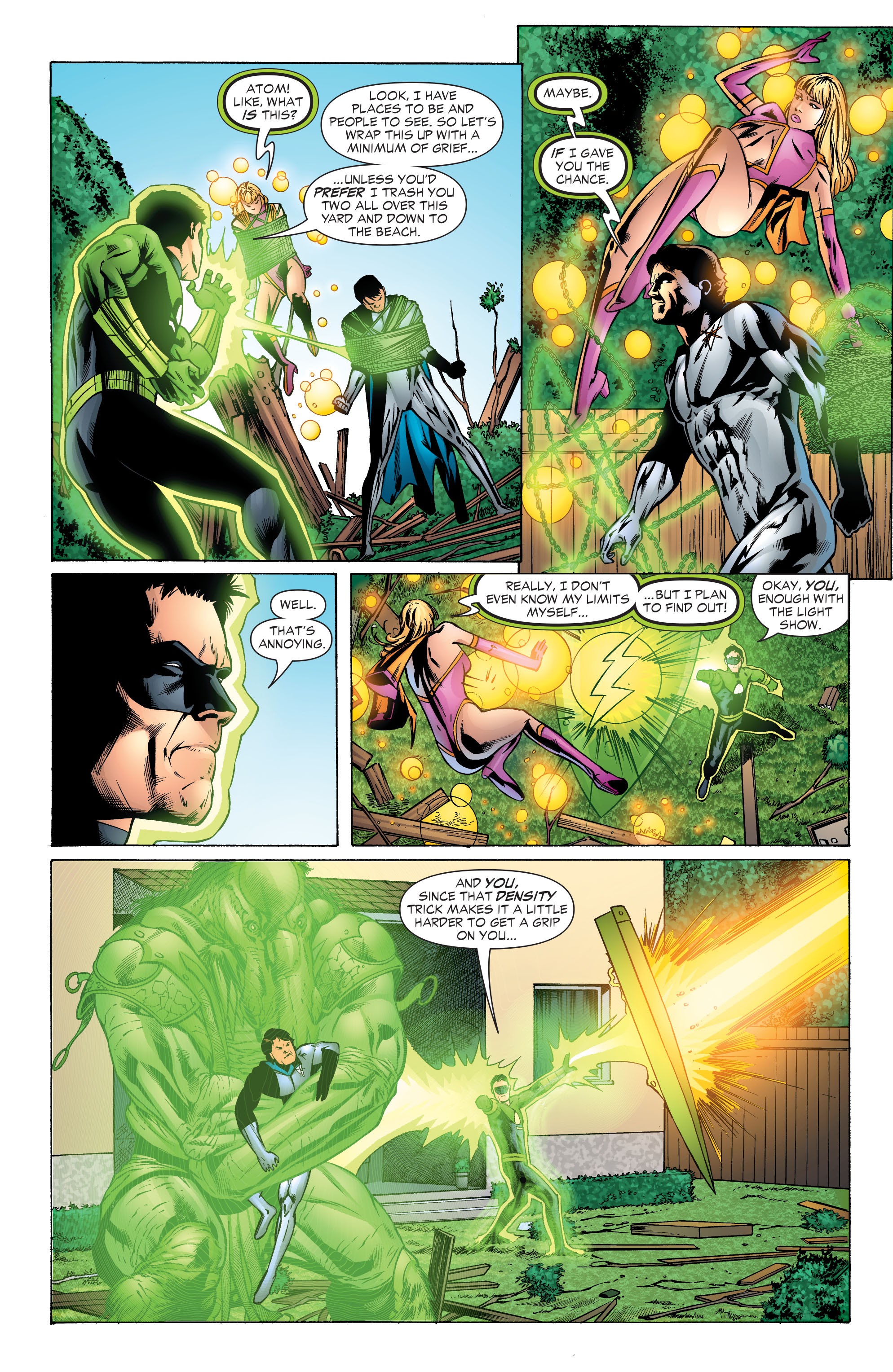 Read online Ion: Guardian of the Universe comic -  Issue #9 - 17