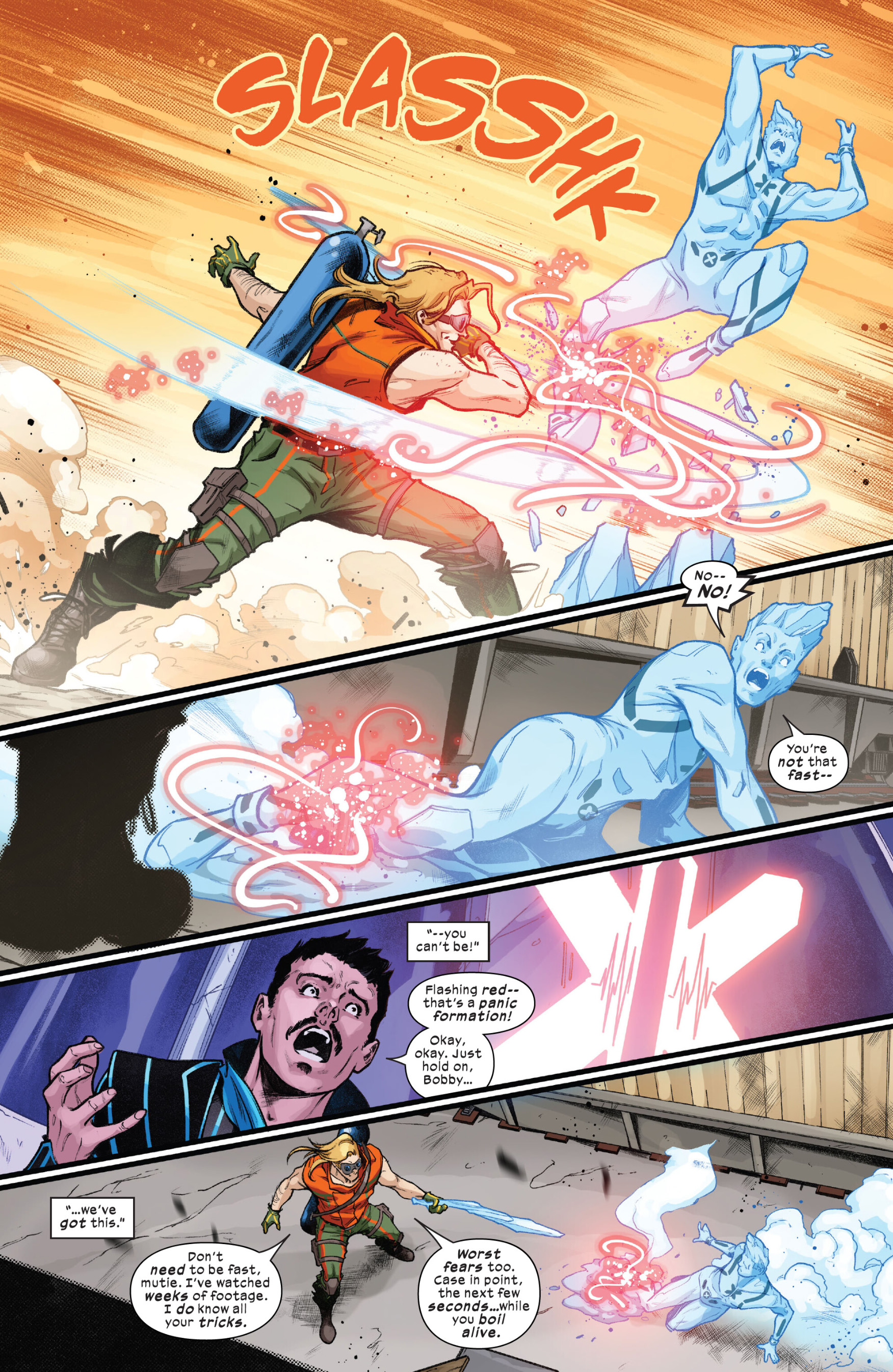 Read online Astonishing Iceman comic -  Issue #3 - 12