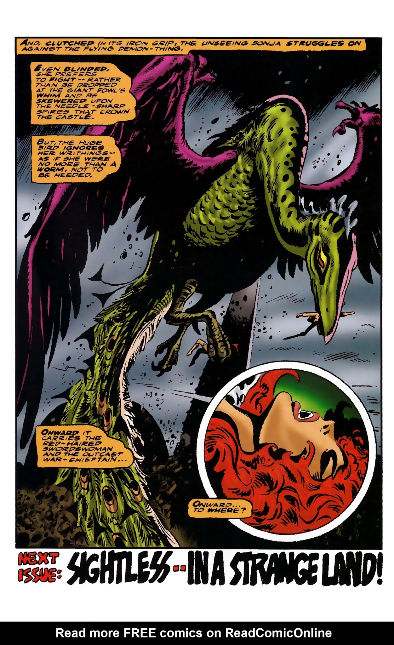 Read online The Adventures of Red Sonja comic -  Issue # TPB 3 - 57