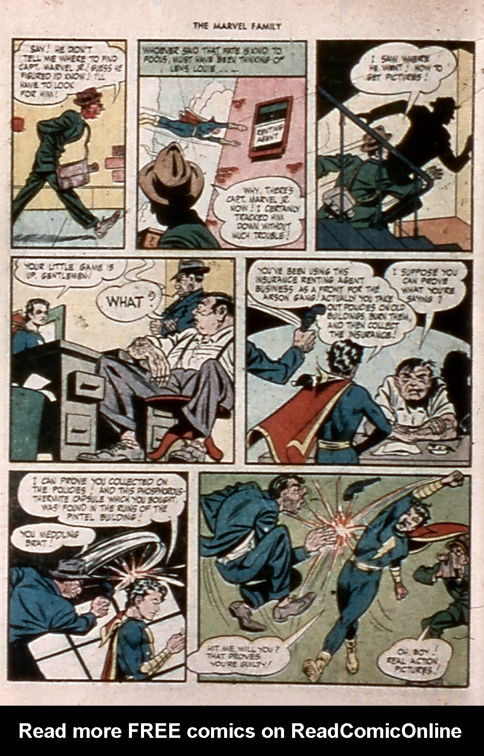 Read online The Marvel Family comic -  Issue #8 - 26