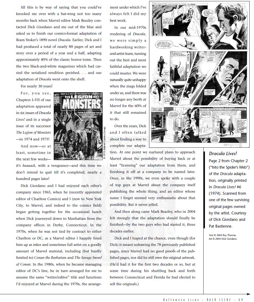 Read online Back Issue comic -  Issue #6 - 70