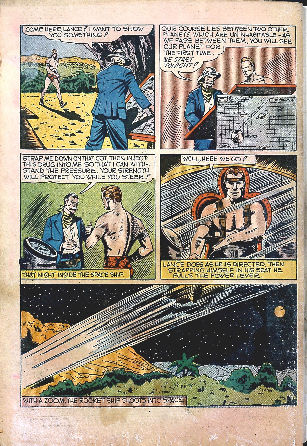 Read online Captain Battle Comics comic -  Issue #3 - 51