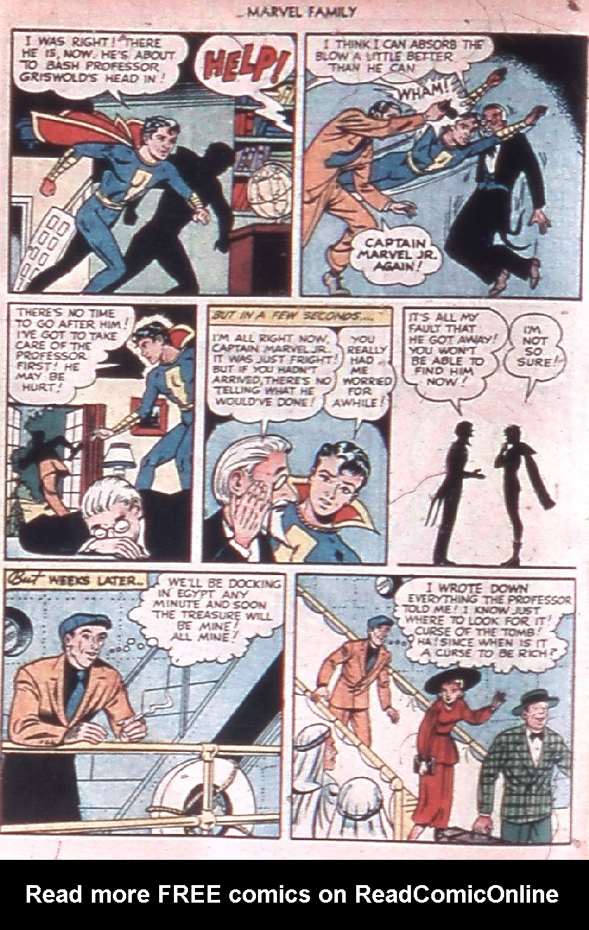 Read online The Marvel Family comic -  Issue #39 - 20