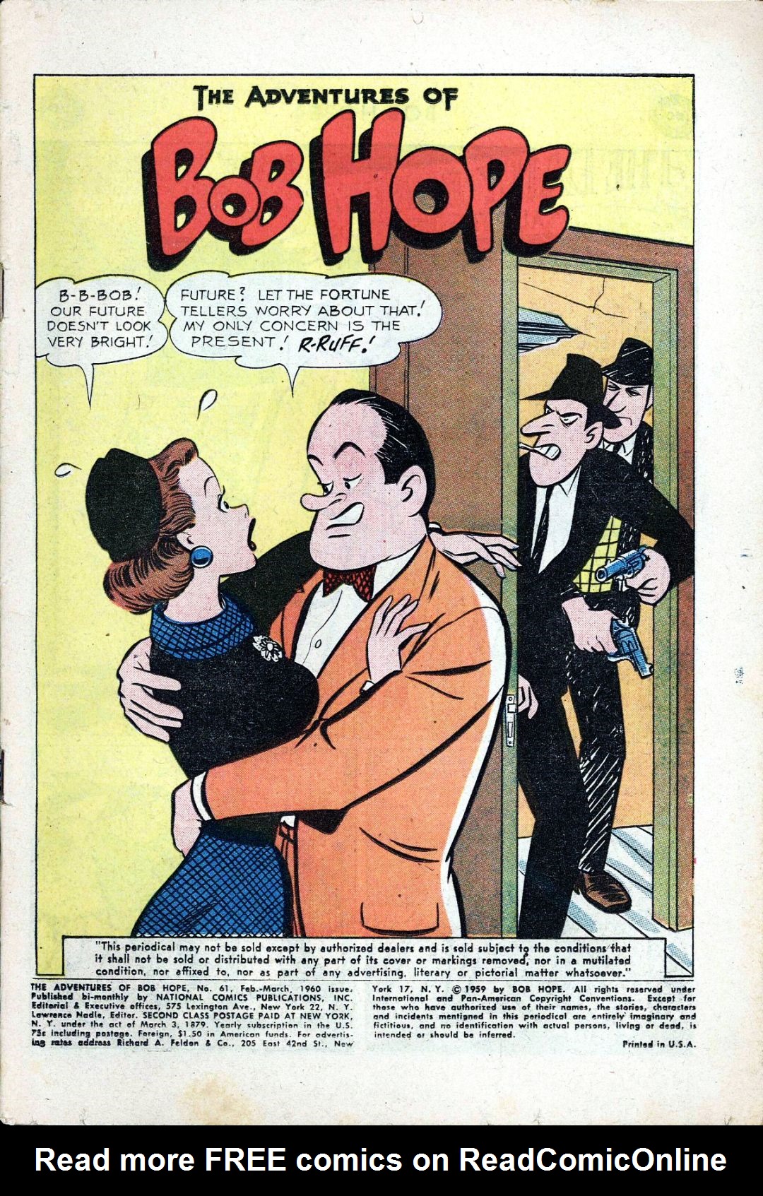 Read online The Adventures of Bob Hope comic -  Issue #61 - 3