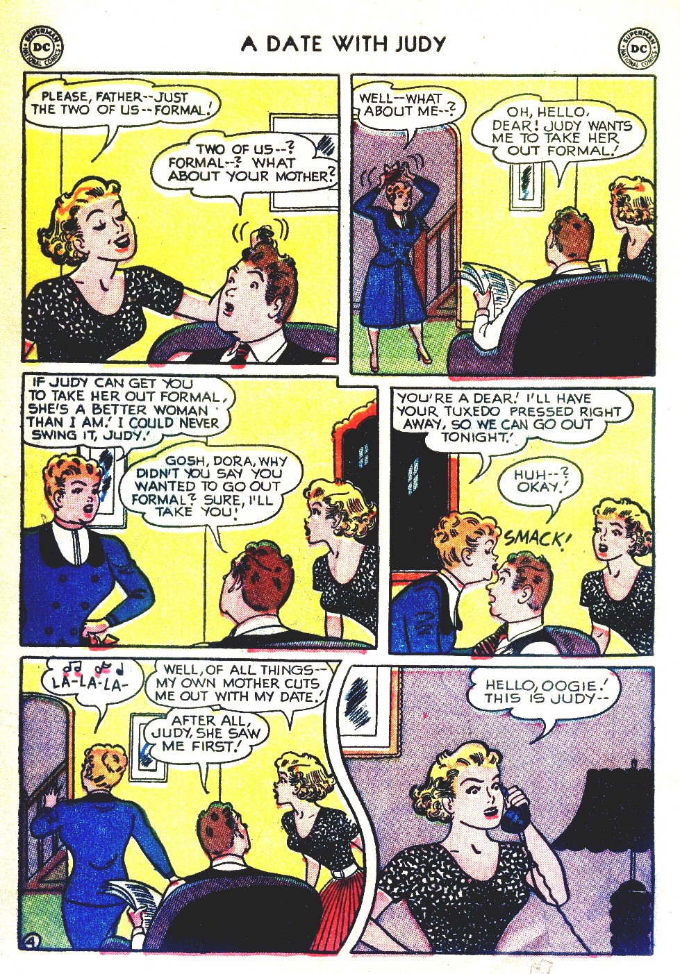 Read online A Date with Judy comic -  Issue #37 - 38
