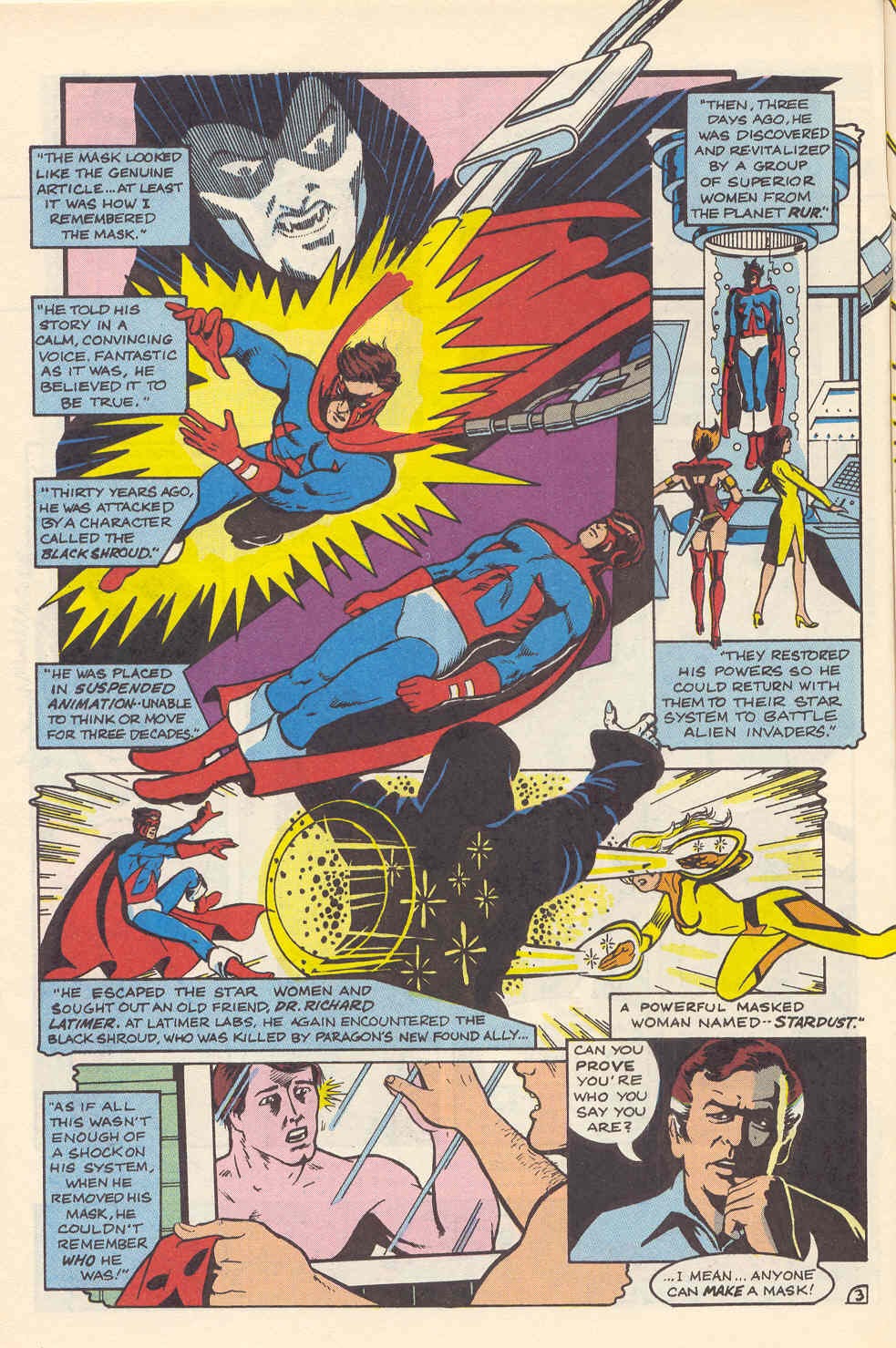 Read online Captain Paragon (1983) comic -  Issue #1 - 6