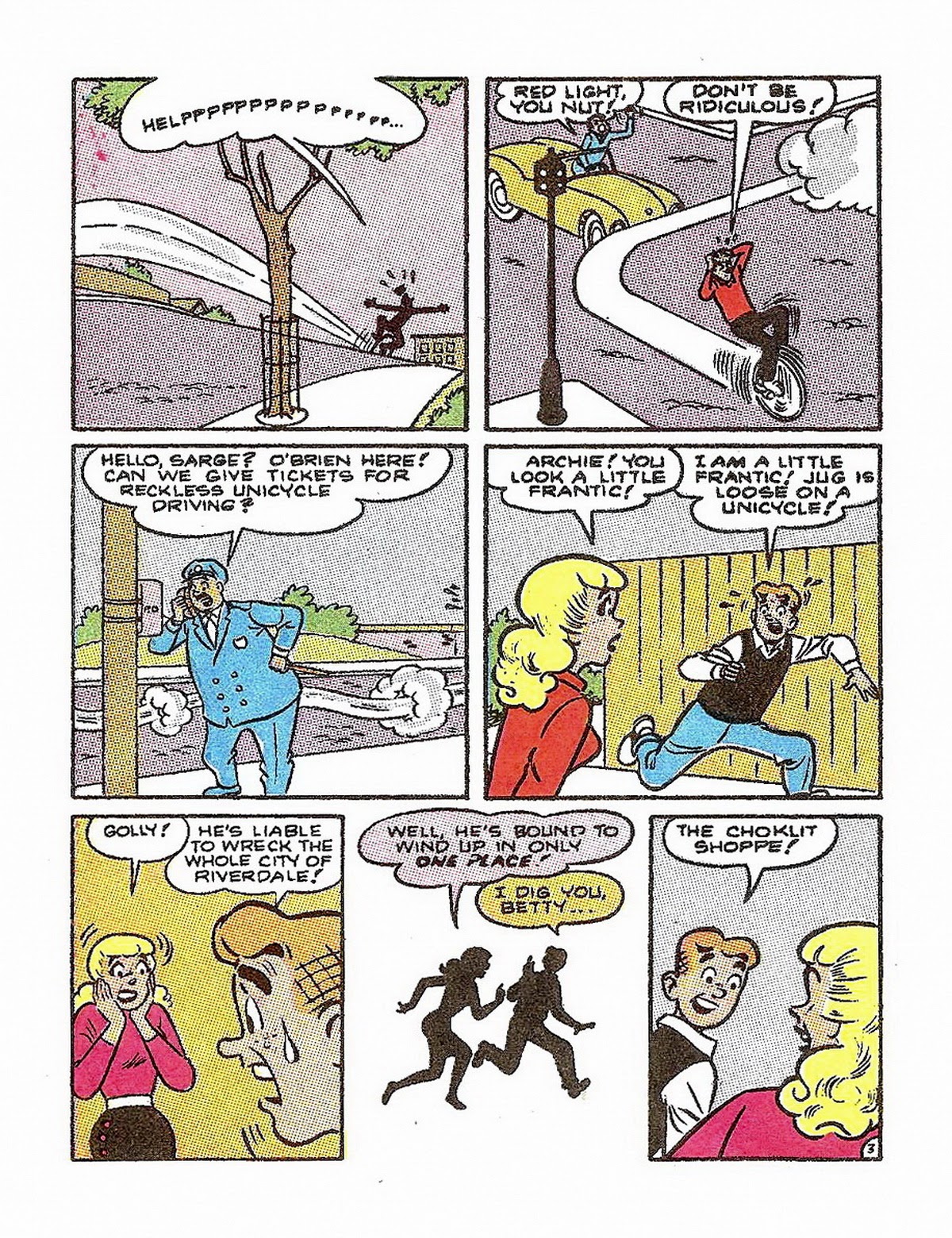 Read online Archie's Double Digest Magazine comic -  Issue #52 - 230