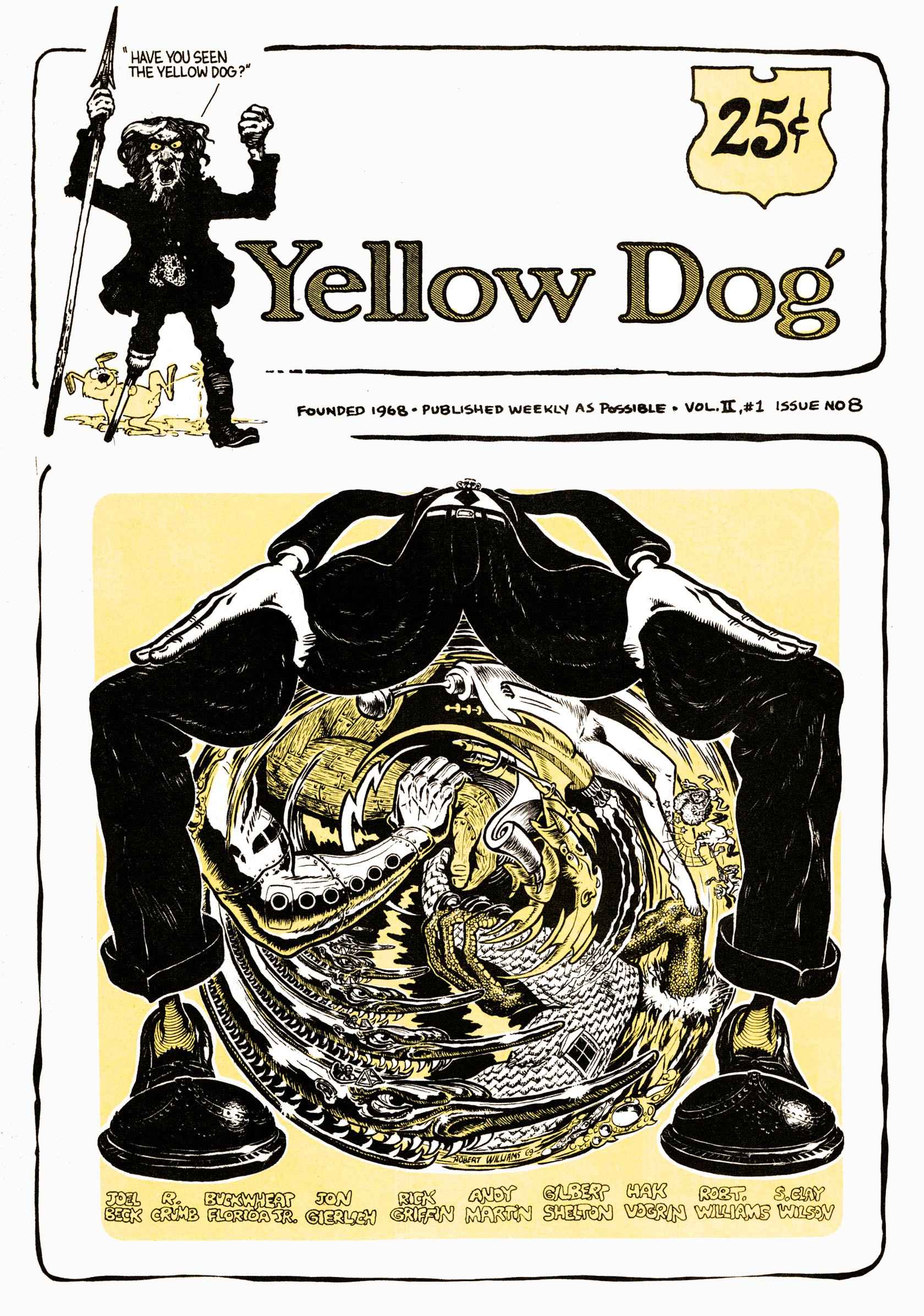 Read online Yellow Dog comic -  Issue #8 - 1