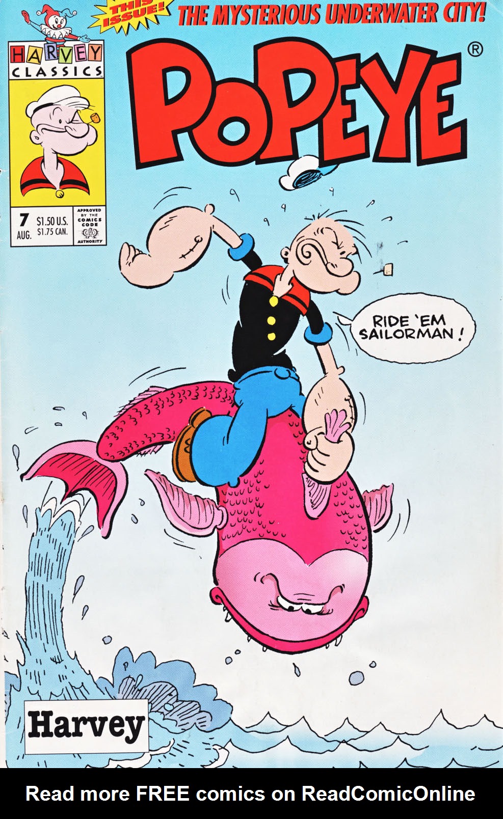 Read online Popeye (1993) comic -  Issue #7 - 1