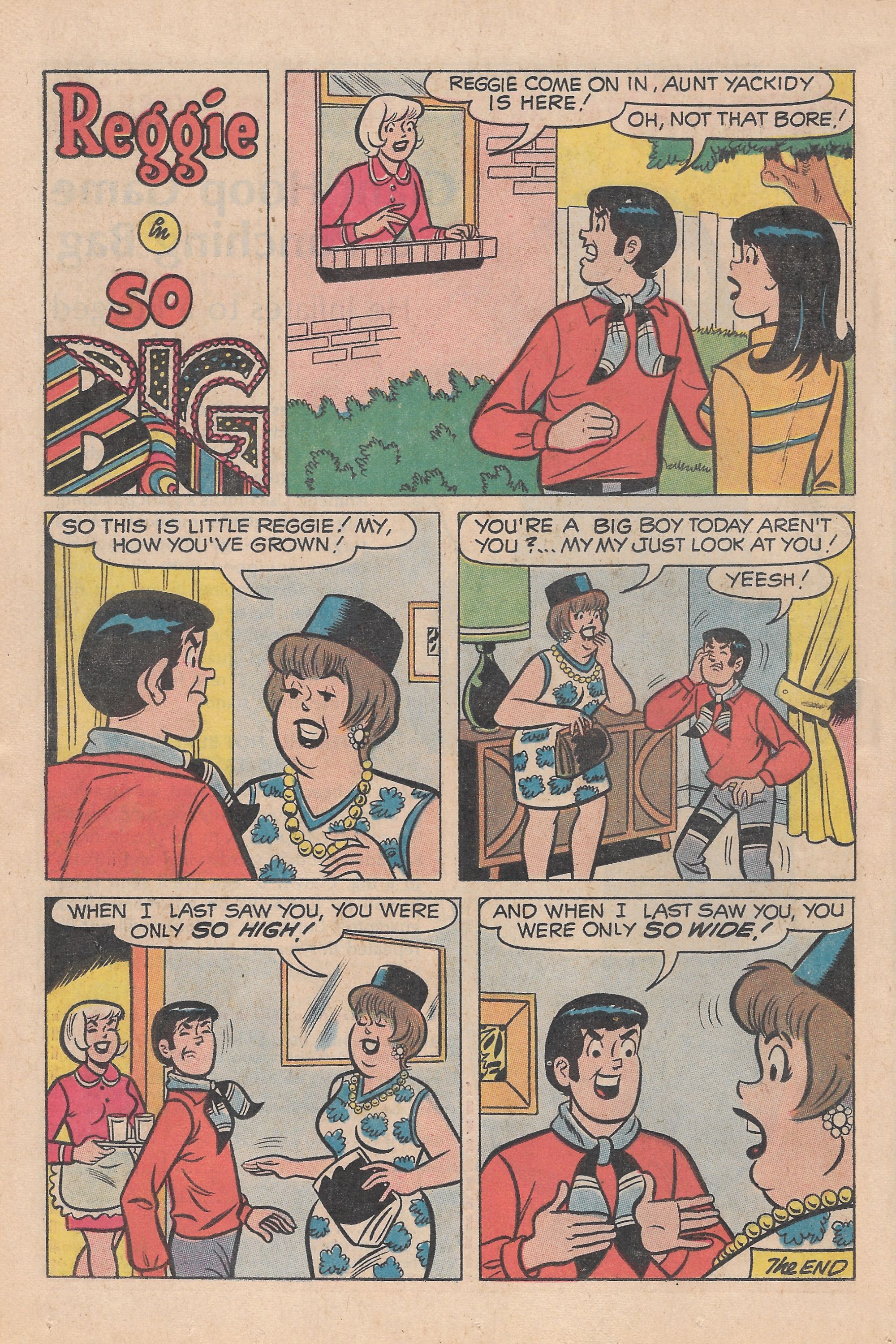 Read online Reggie's Wise Guy Jokes comic -  Issue #13 - 18