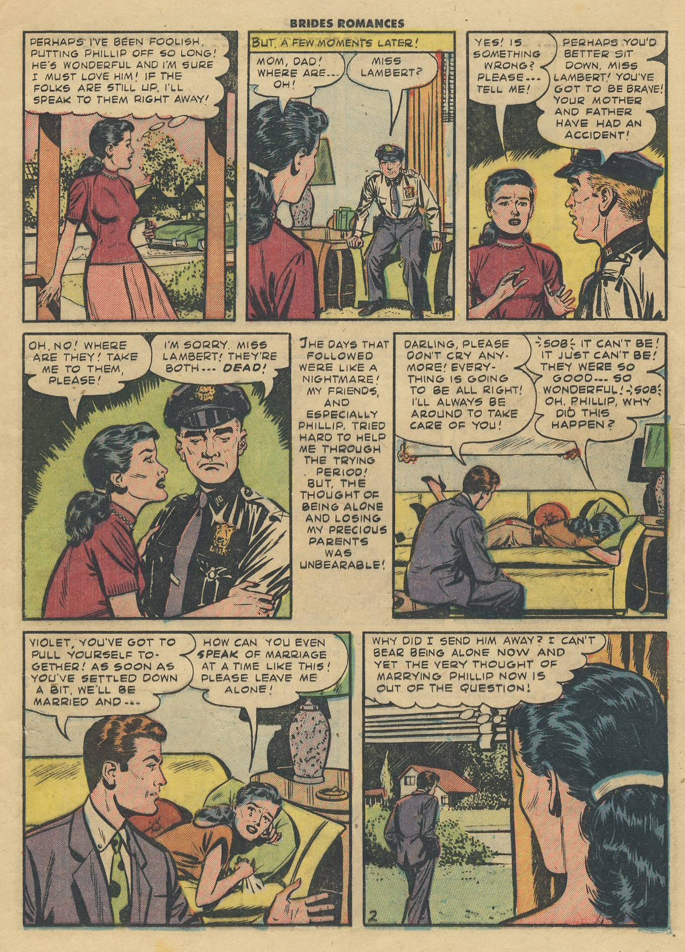 Read online Brides Romances comic -  Issue #3 - 13