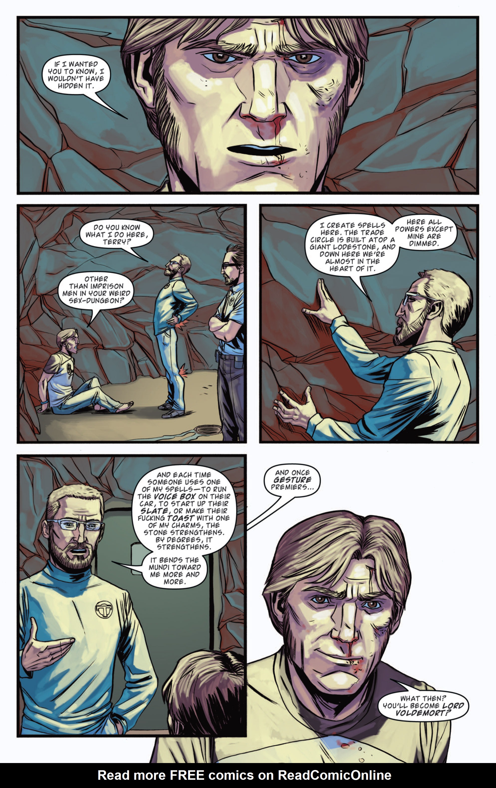 Read online Smoke And Mirrors comic -  Issue #4 - 16