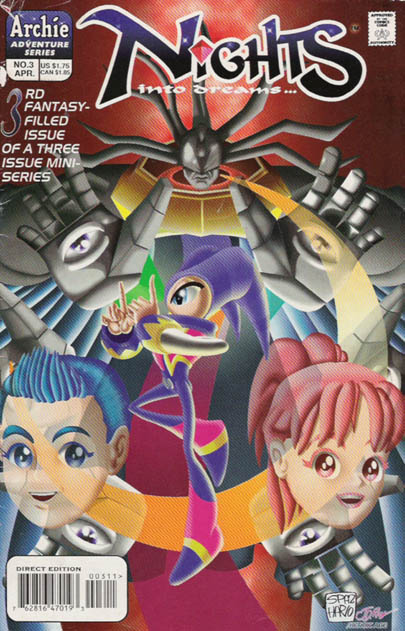 Read online NiGHTS into Dreams... comic -  Issue #3 - 1