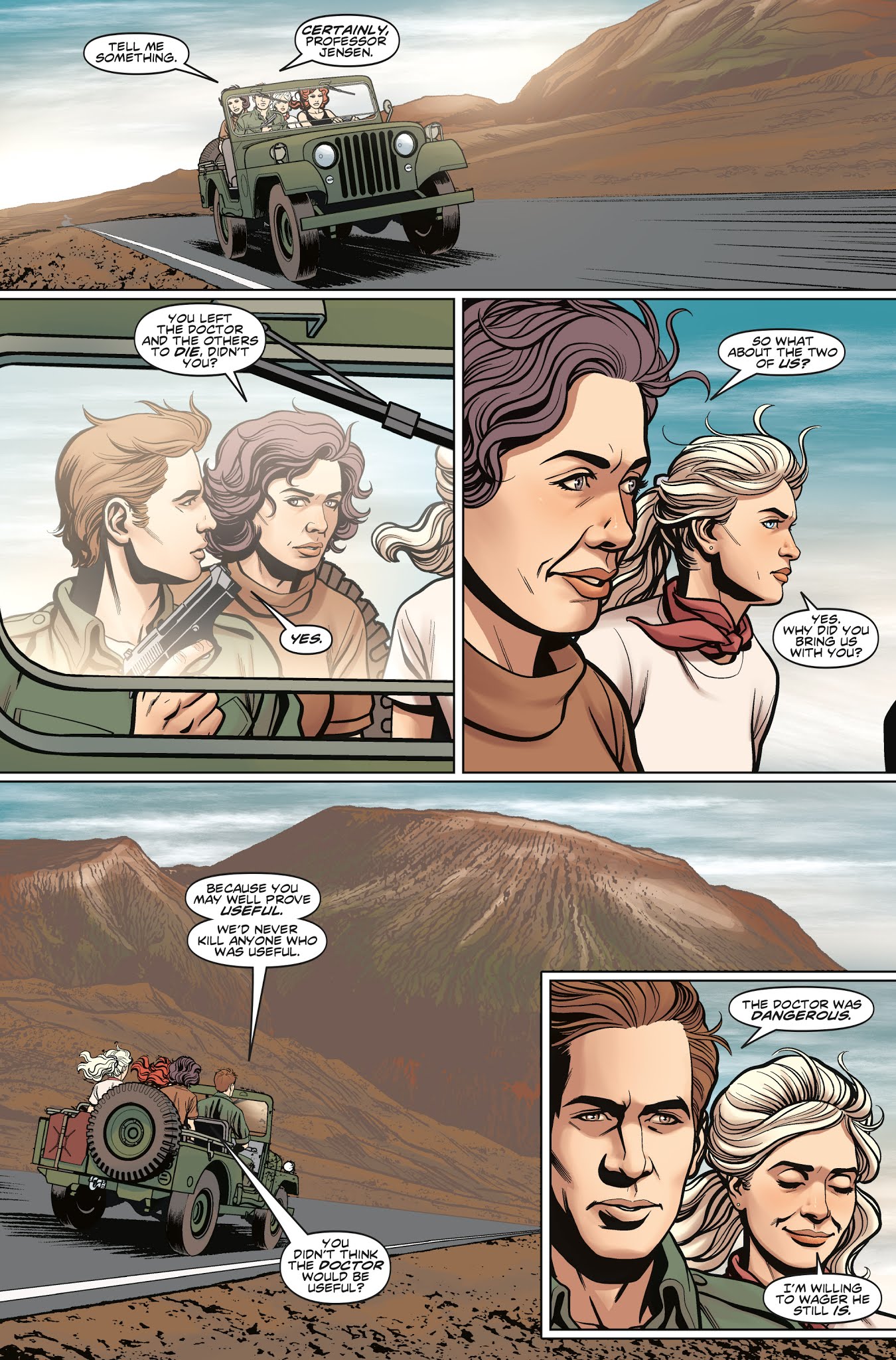 Read online Doctor Who: The Seventh Doctor: Operation Volcano comic -  Issue #2 - 12