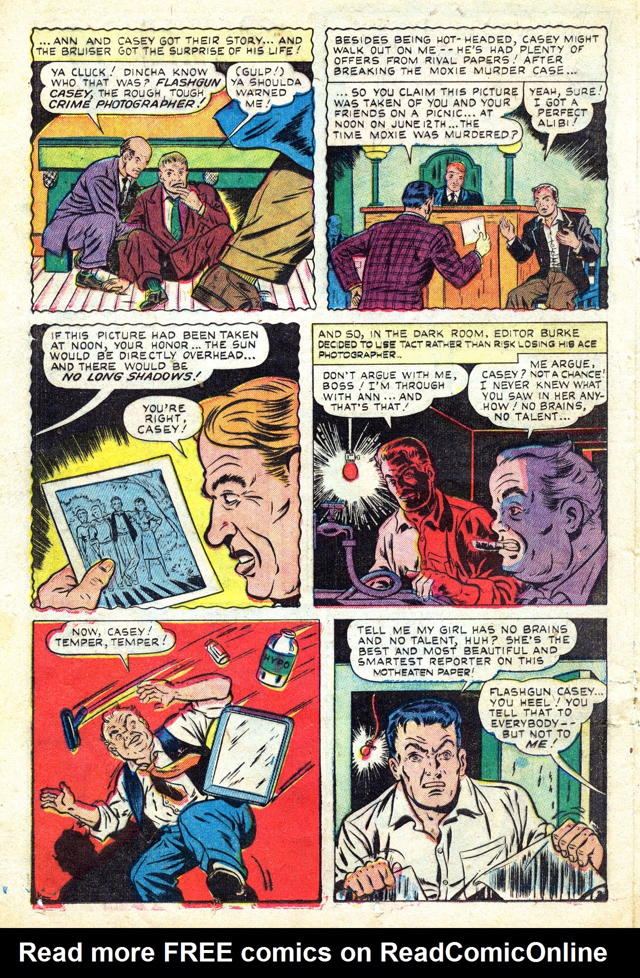 Read online Casey Crime Photographer comic -  Issue #1 - 28