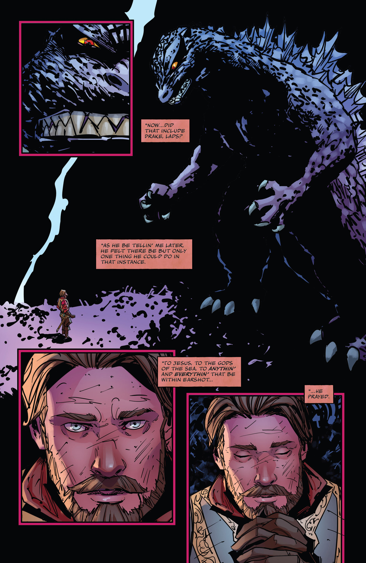 Read online Godzilla: Here There Be Dragons comic -  Issue #5 - 17