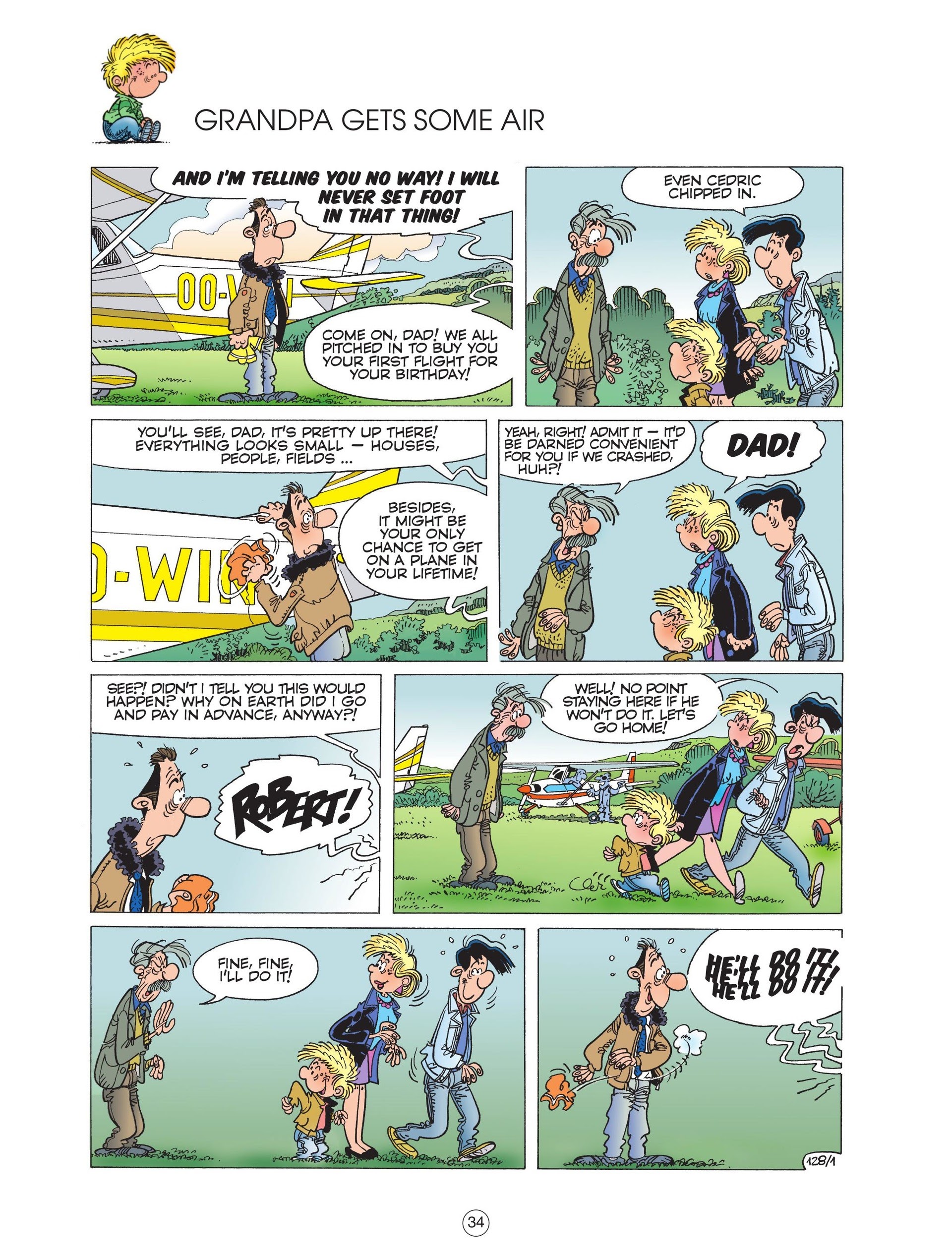Read online Cedric comic -  Issue #7 - 36