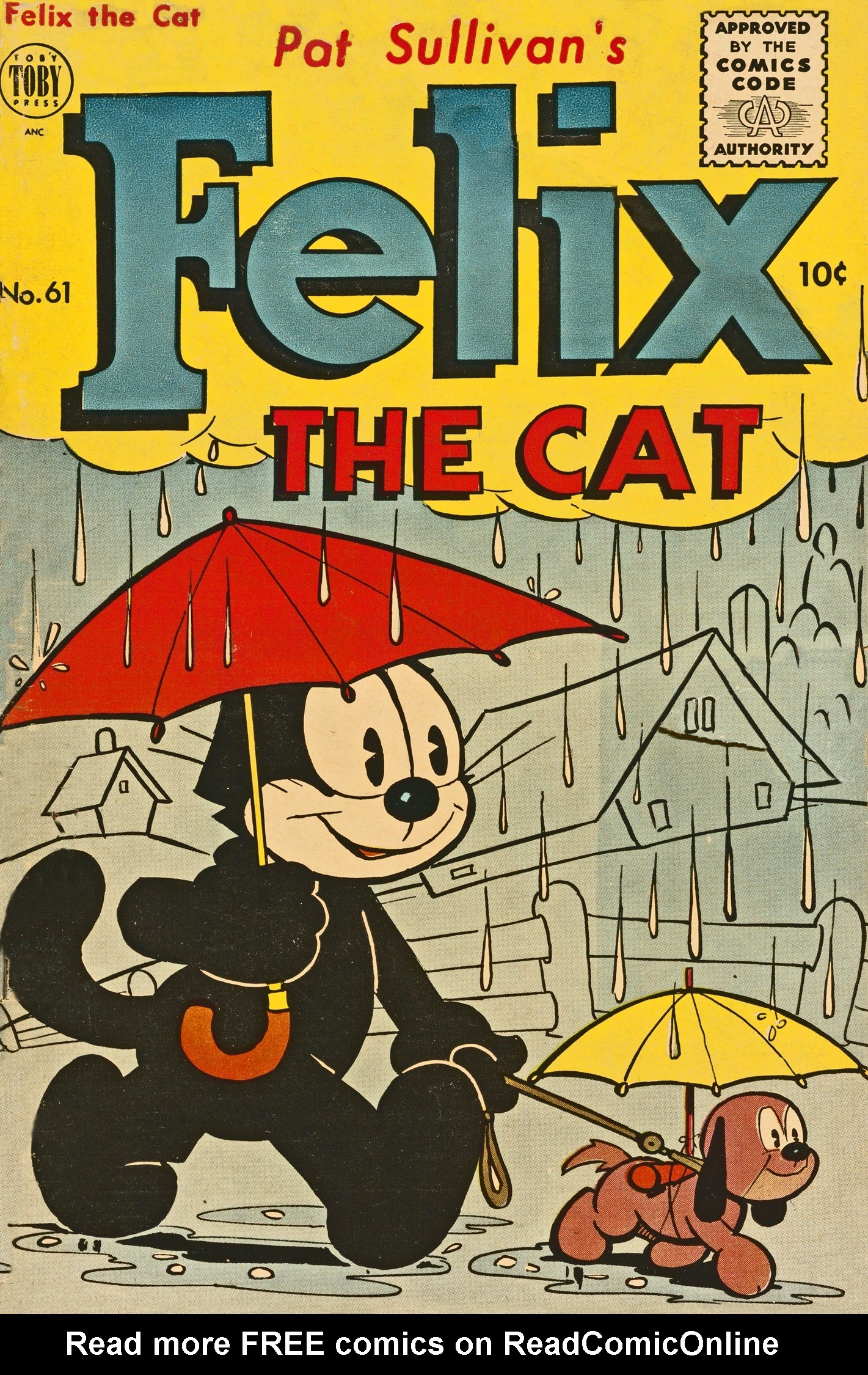 Read online Felix the Cat (1951) comic -  Issue #61 - 1