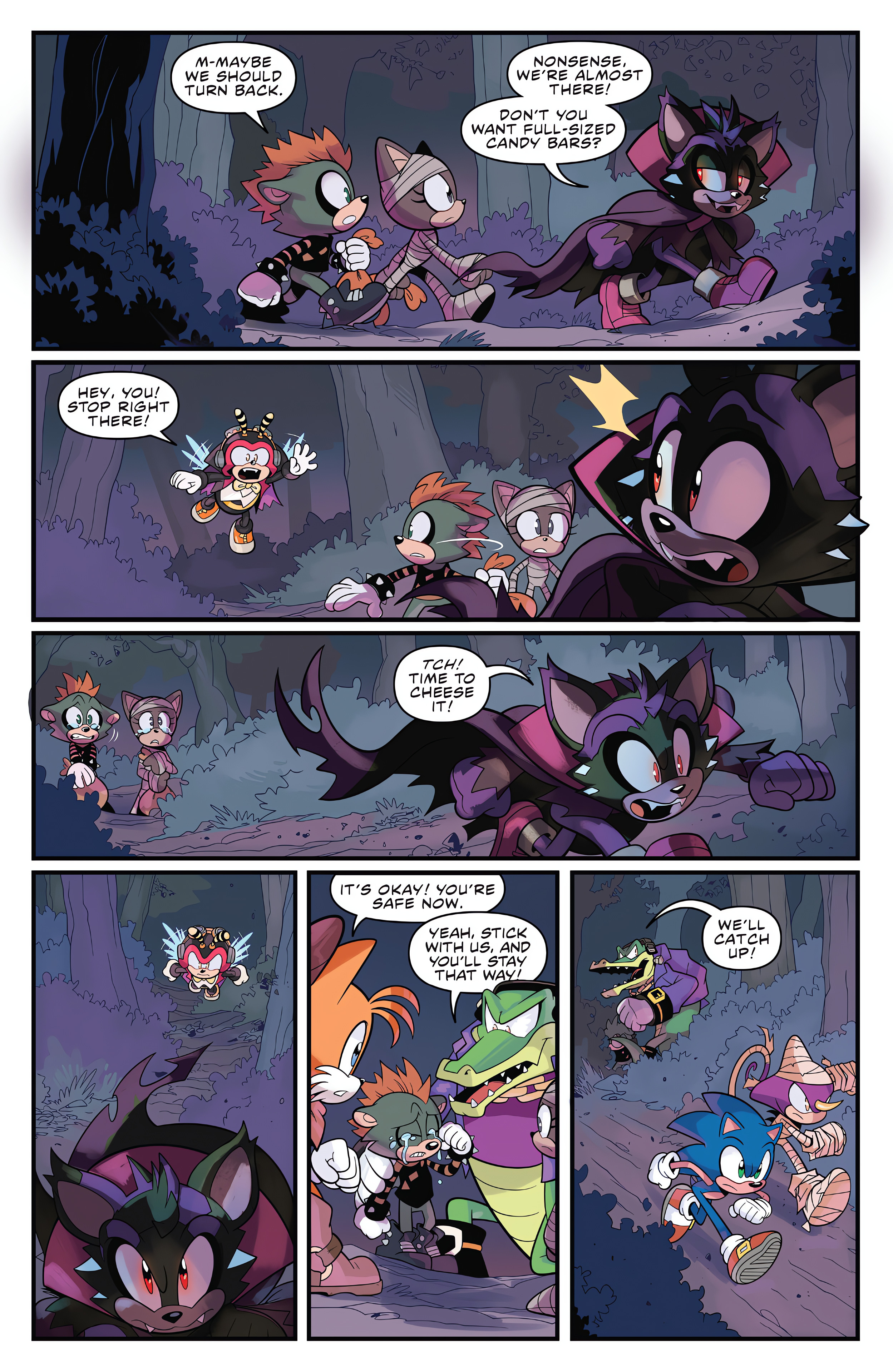 Read online Sonic the Hedgehog (2018) comic -  Issue # _Halloween Special - 15