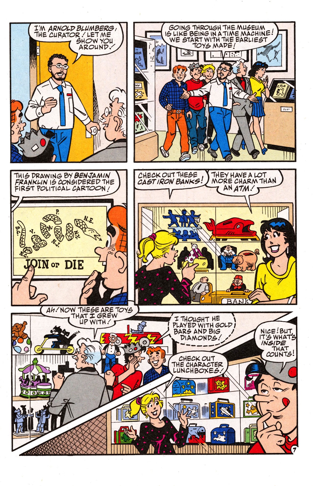 Read online Jughead Comics, Night at Geppi's Entertainment Museum, Free Comic Book Day Edition comic -  Issue # Full - 11