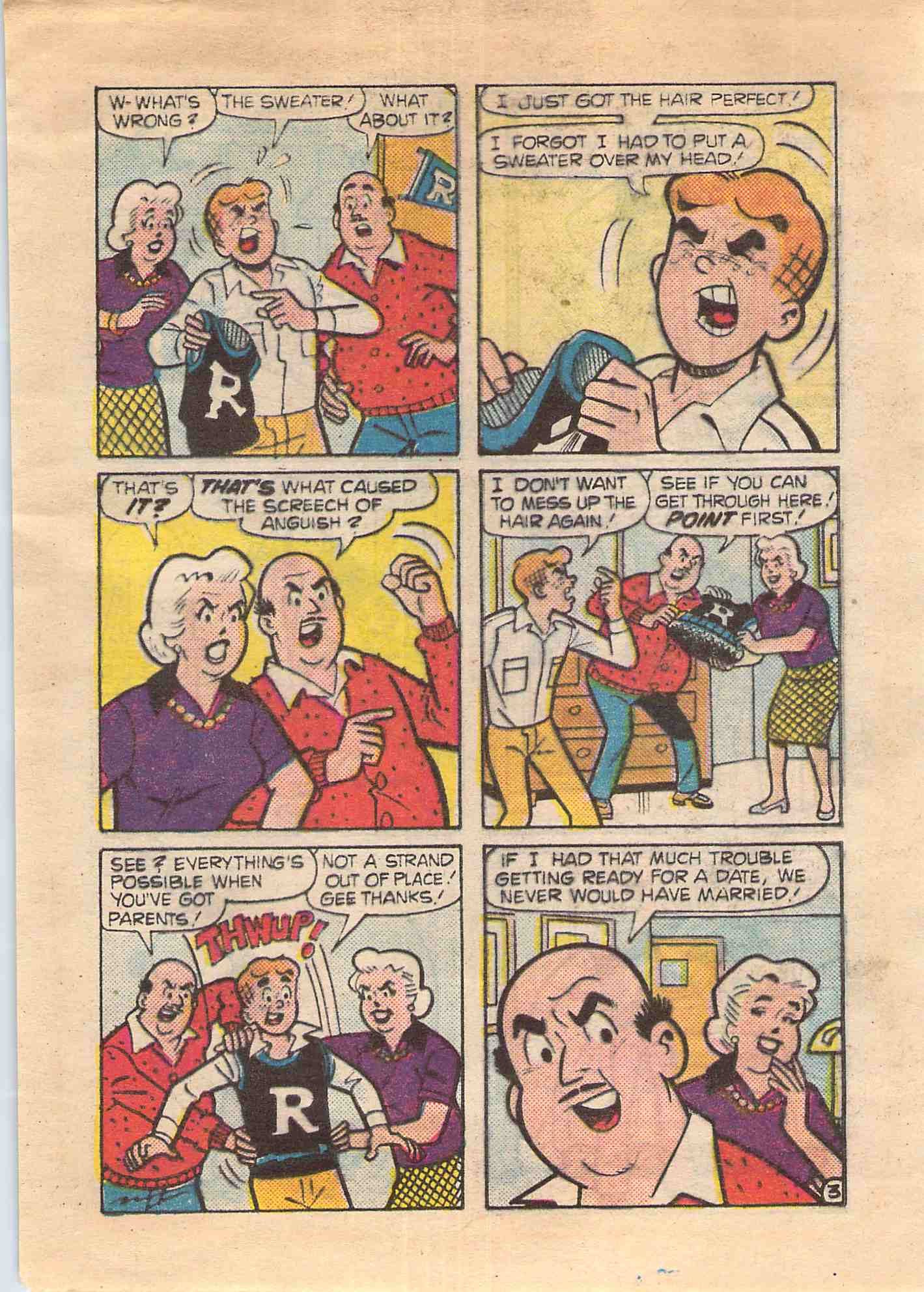 Read online Archie's Double Digest Magazine comic -  Issue #32 - 244