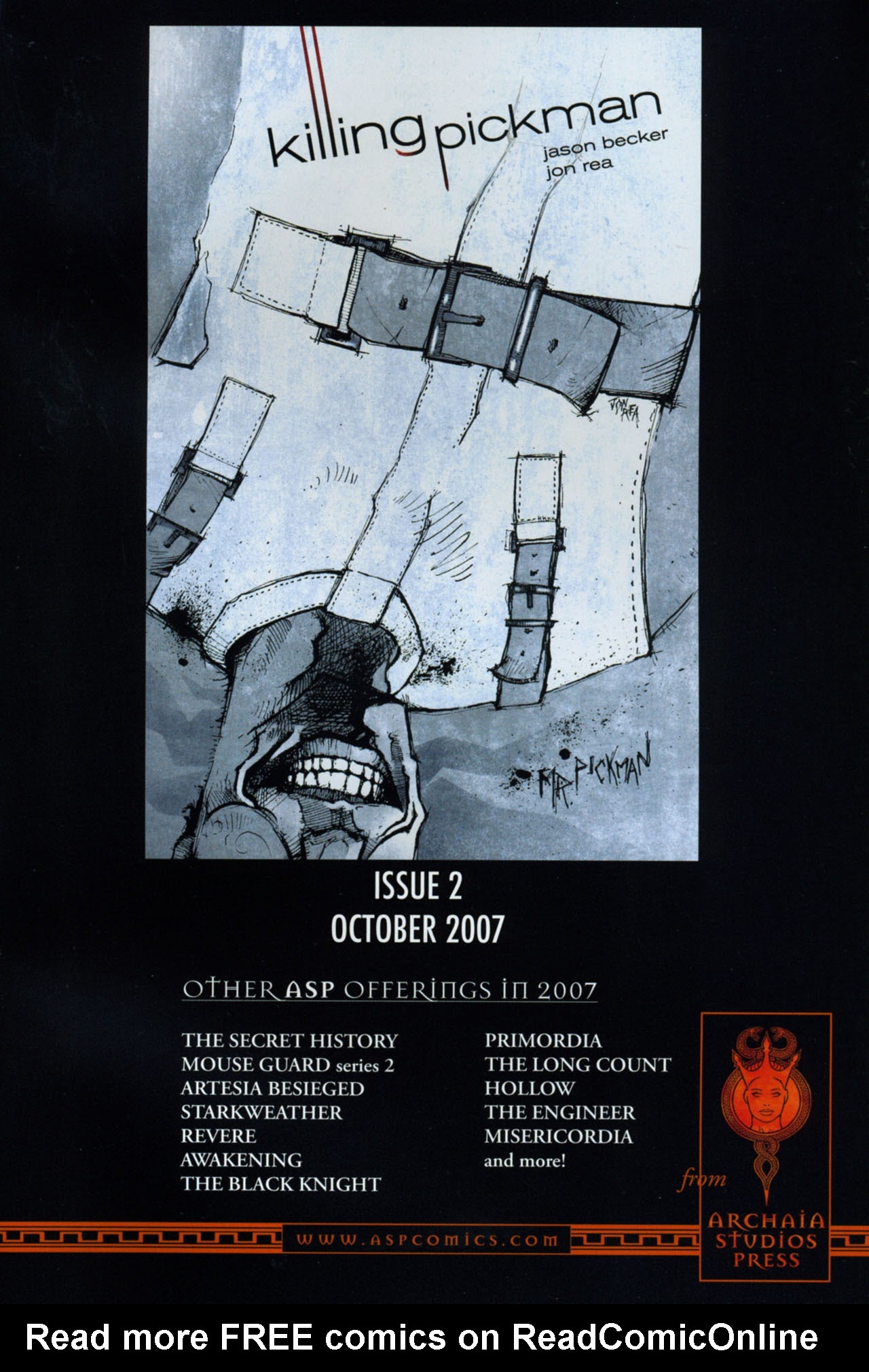 Read online Killing Pickman comic -  Issue #1 - 25