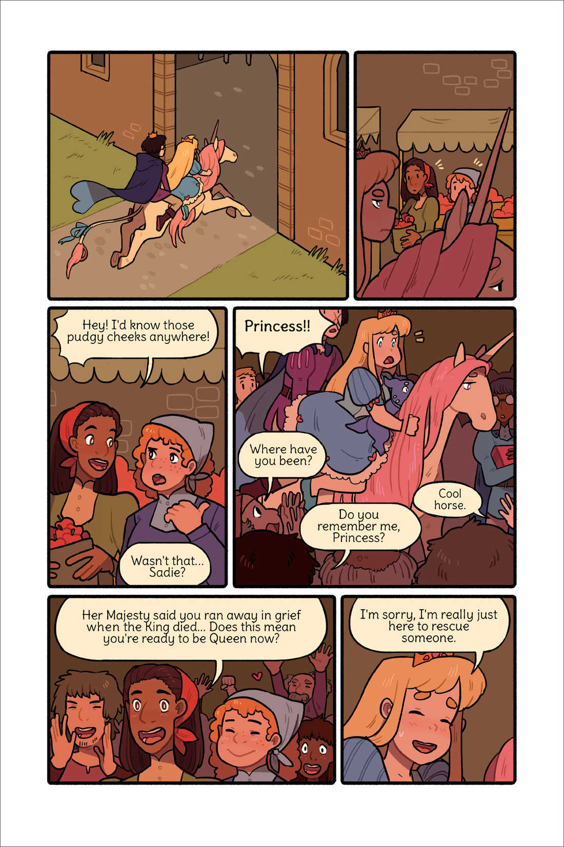 Read online Princess Princess Ever After comic -  Issue # Full - 38