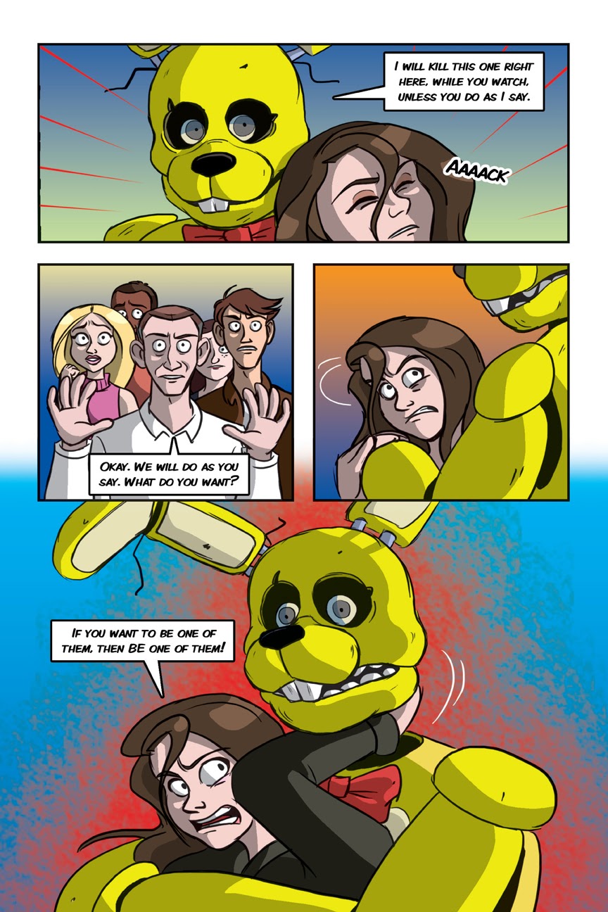 Read online Five Nights At Freddy's comic -  Issue # The Silver Eyes (Part 2) - 88
