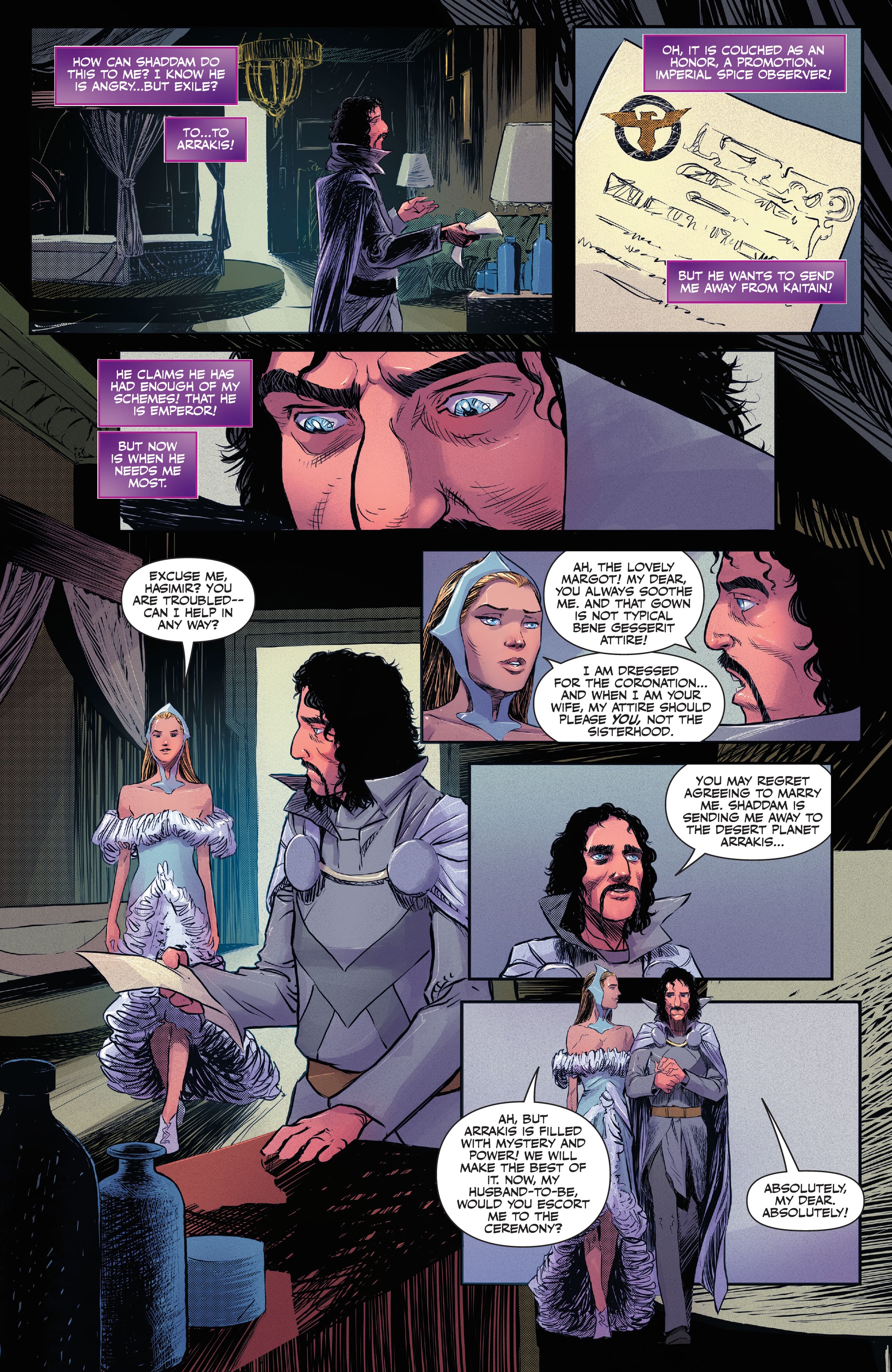 Read online Dune: House Atreides comic -  Issue #12 - 12