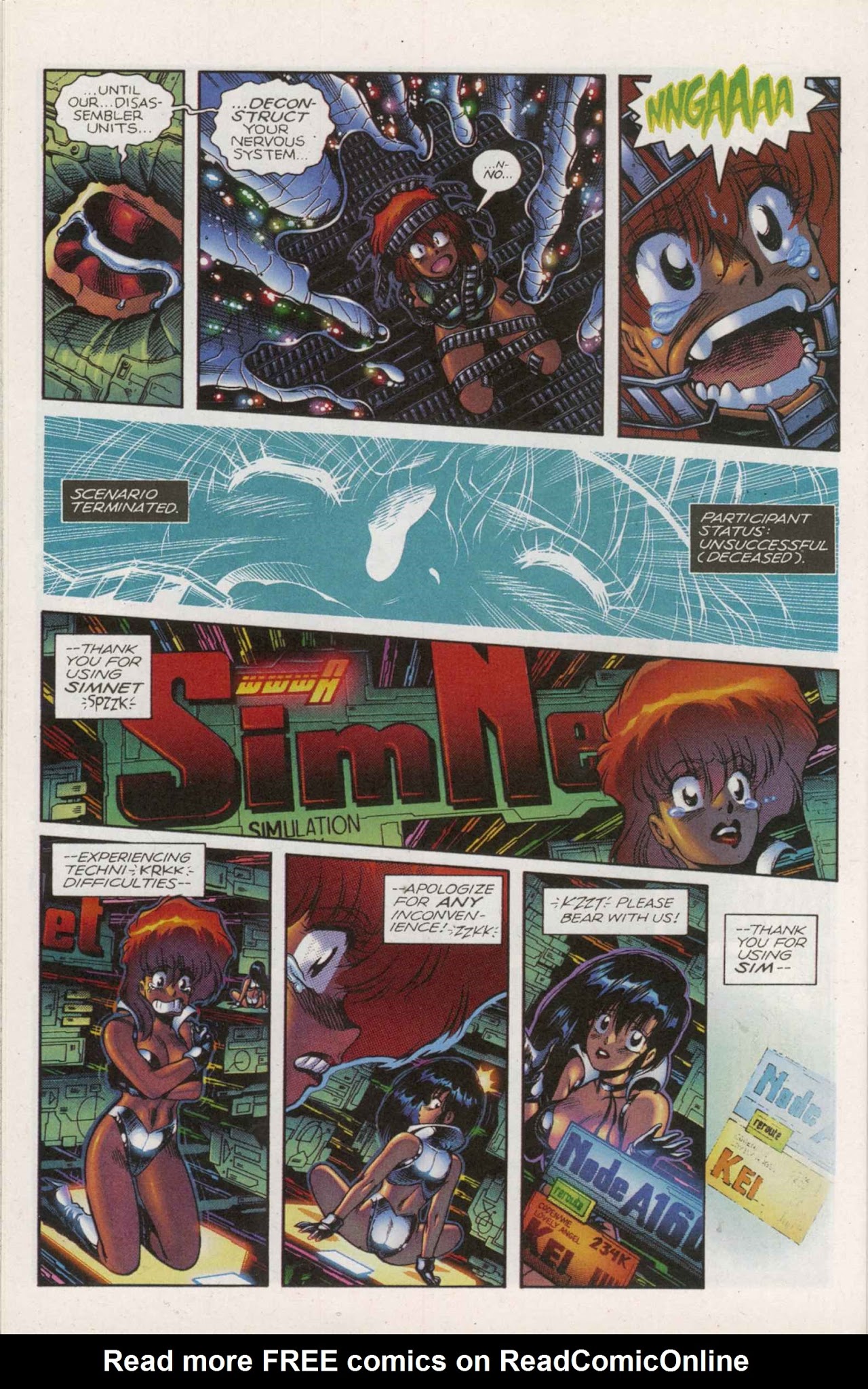 Read online The Dirty Pair: Sim Hell Remastered comic -  Issue #2 - 24