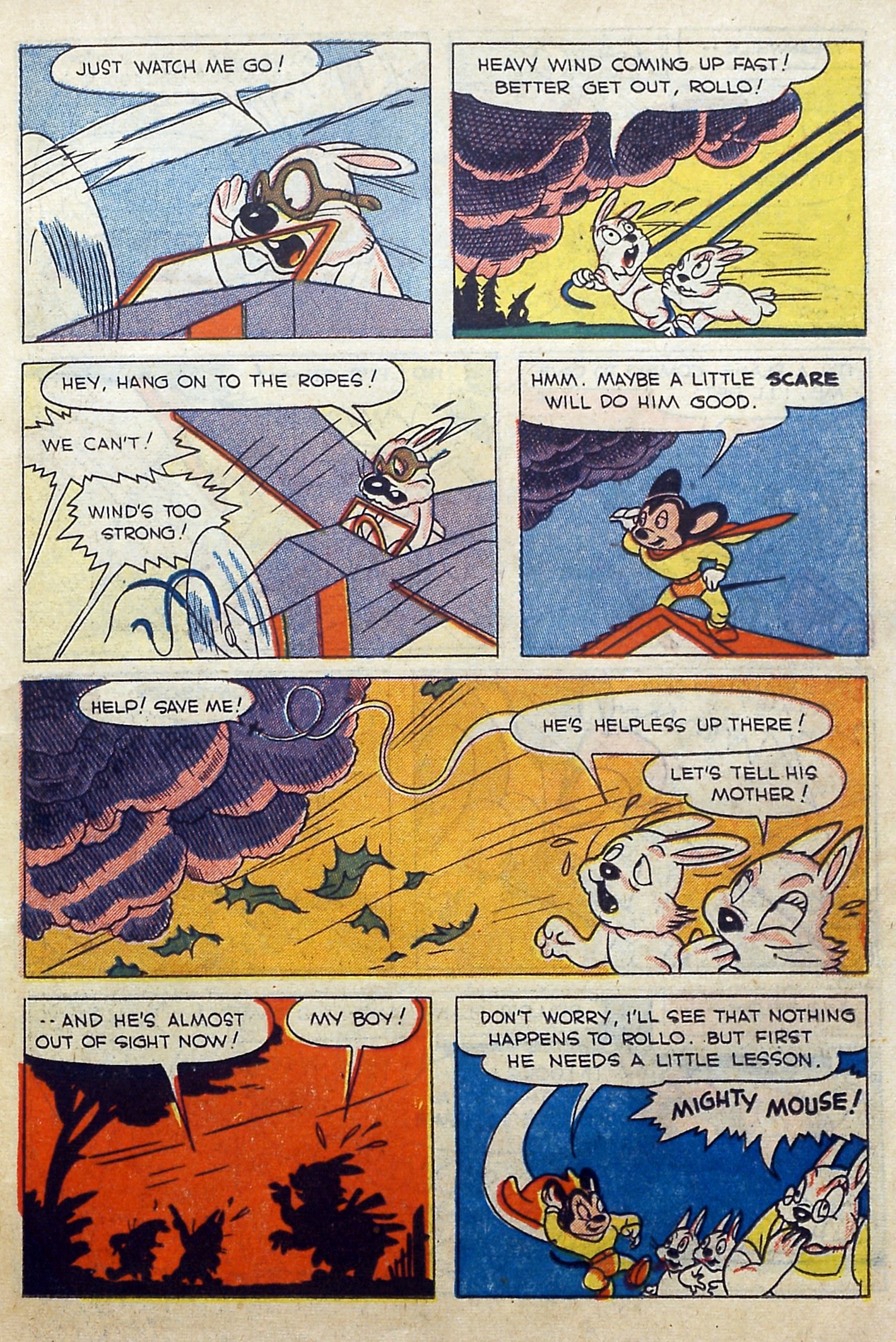 Read online Paul Terry's Mighty Mouse Comics comic -  Issue #13 - 15