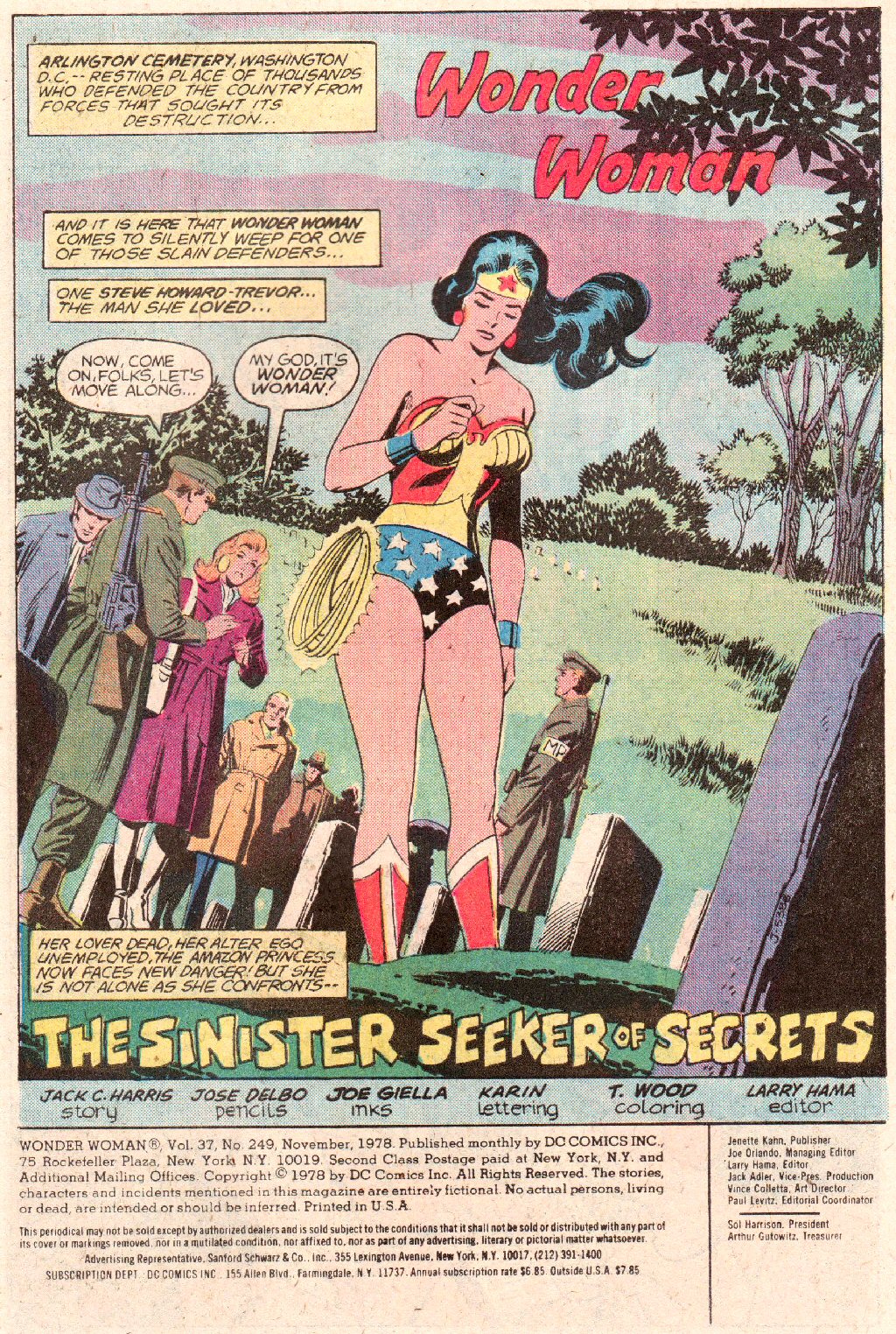 Read online Wonder Woman (1942) comic -  Issue #249 - 2