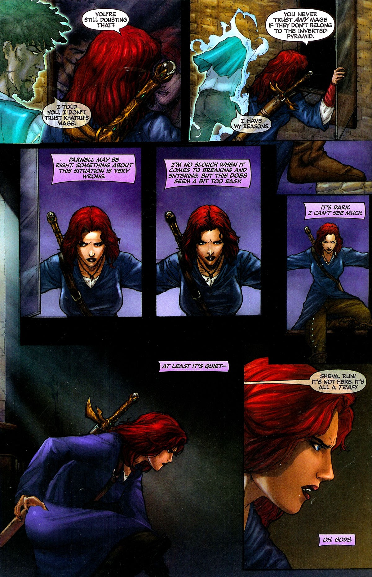 Read online Ptolus: City by the Spire comic -  Issue #1 - 17