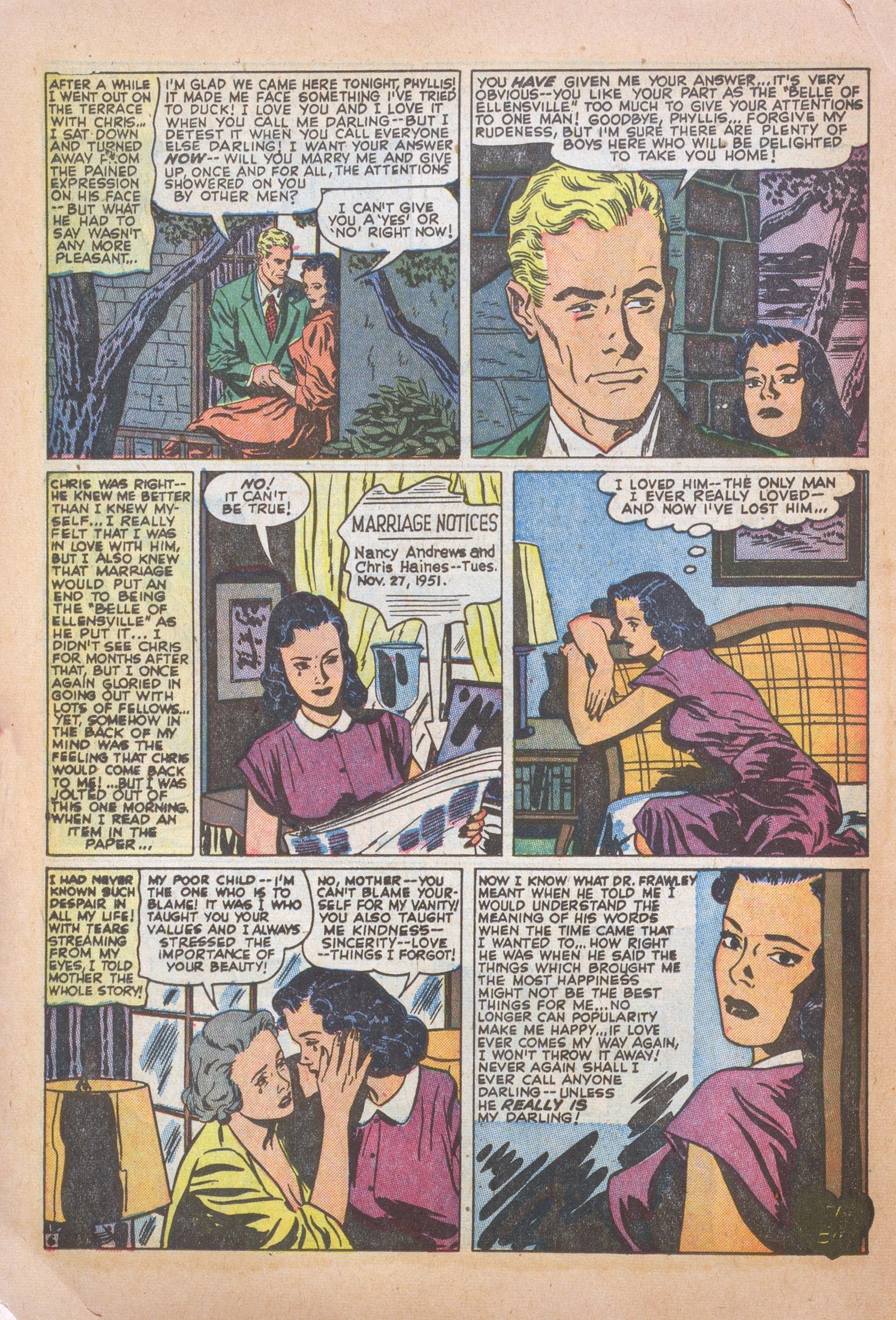 Read online Girl Confessions comic -  Issue #14 - 18