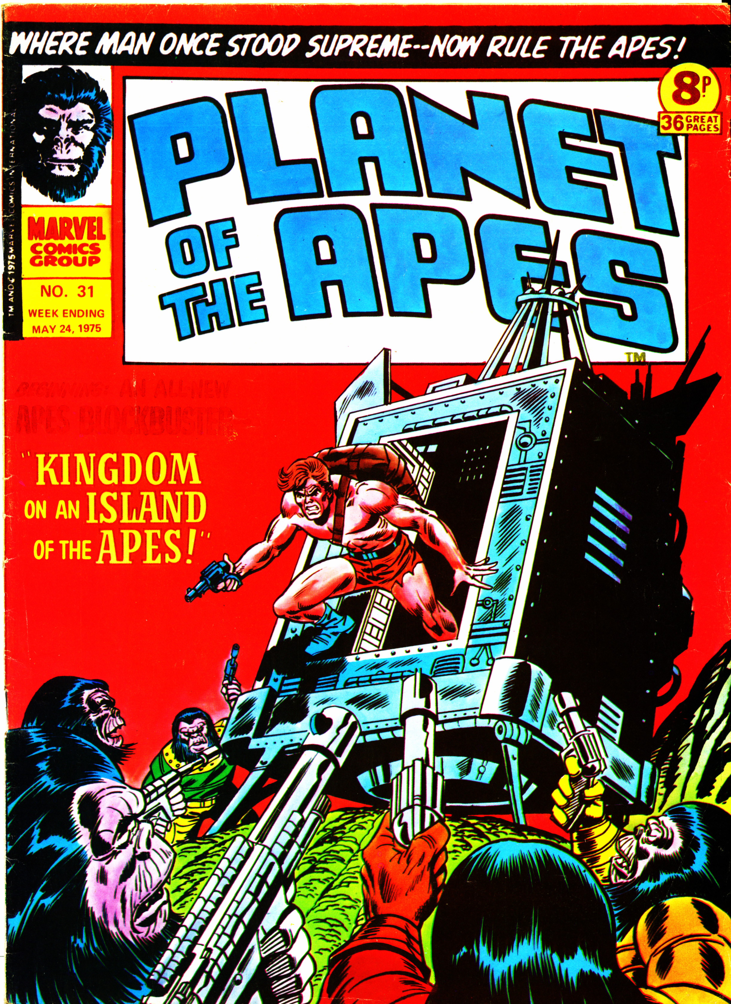 Read online Planet of the Apes (1974) comic -  Issue #31 - 1
