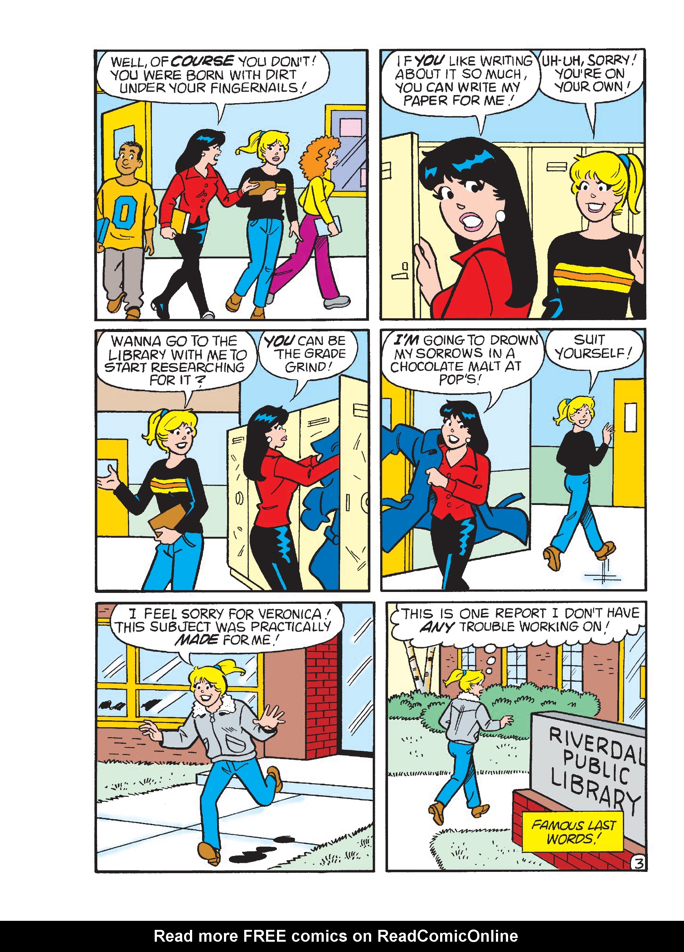 Read online Betty & Veronica Friends Double Digest comic -  Issue #262 - 114