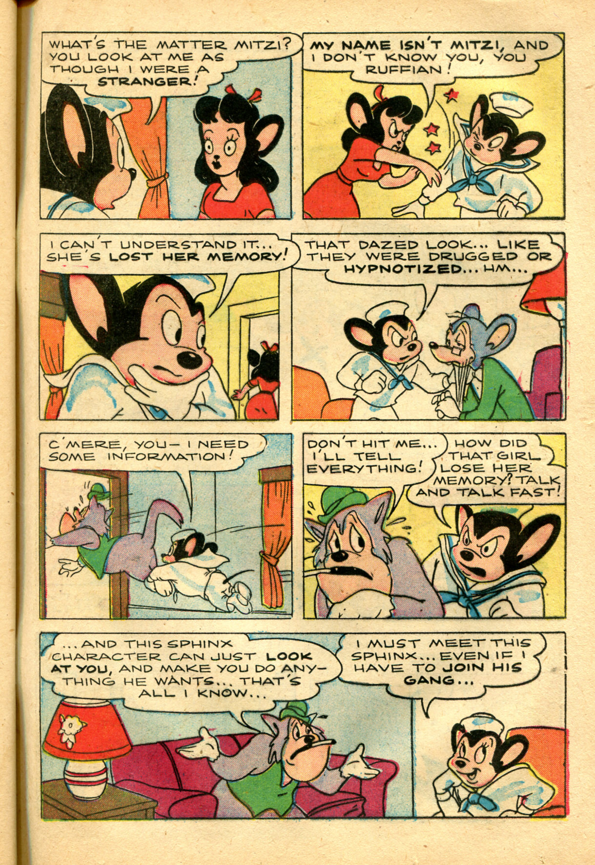 Read online Paul Terry's Mighty Mouse Comics comic -  Issue #43 - 89