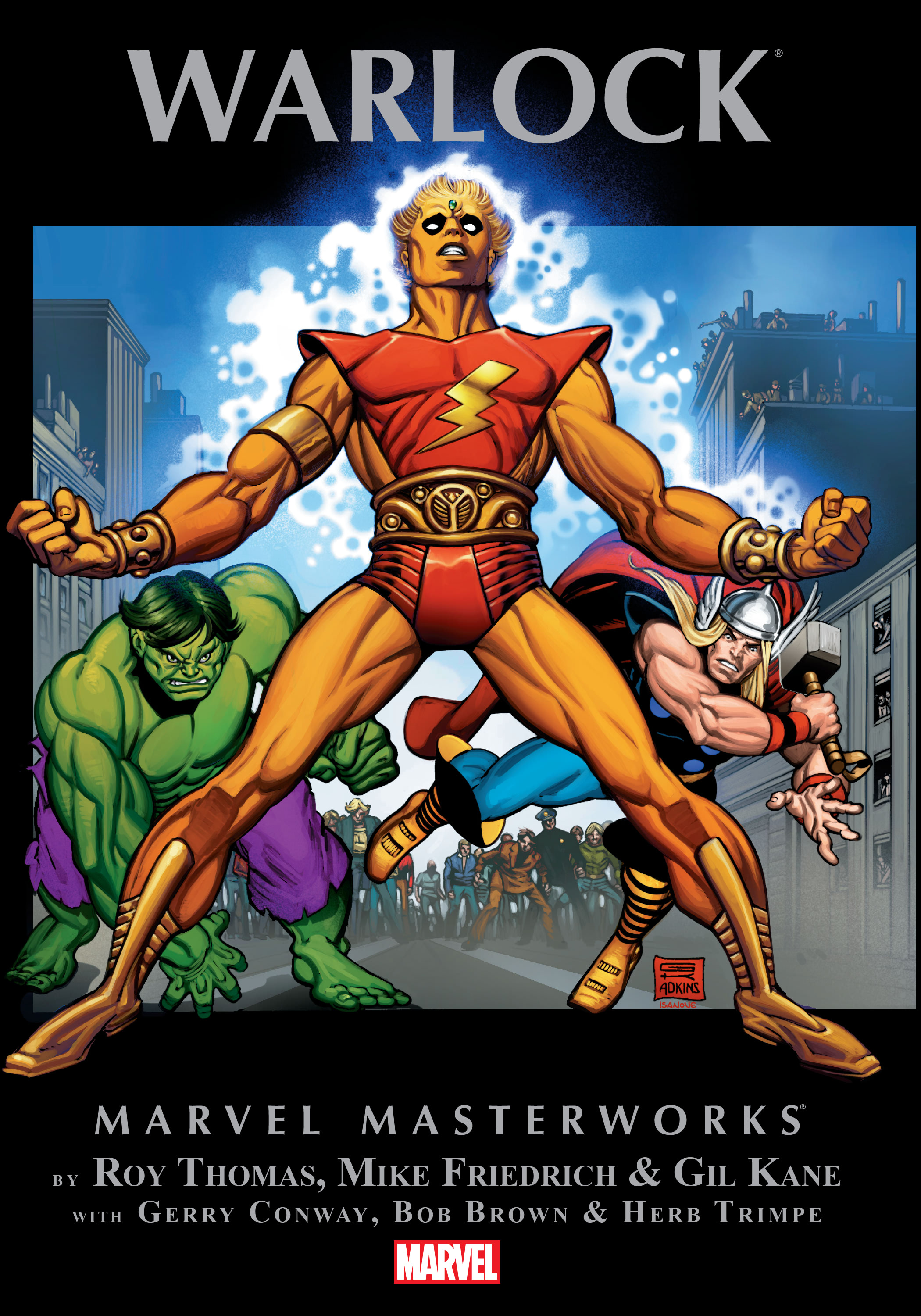 Read online Marvel Masterworks: Warlock comic -  Issue # TPB 1 (Part 1) - 1