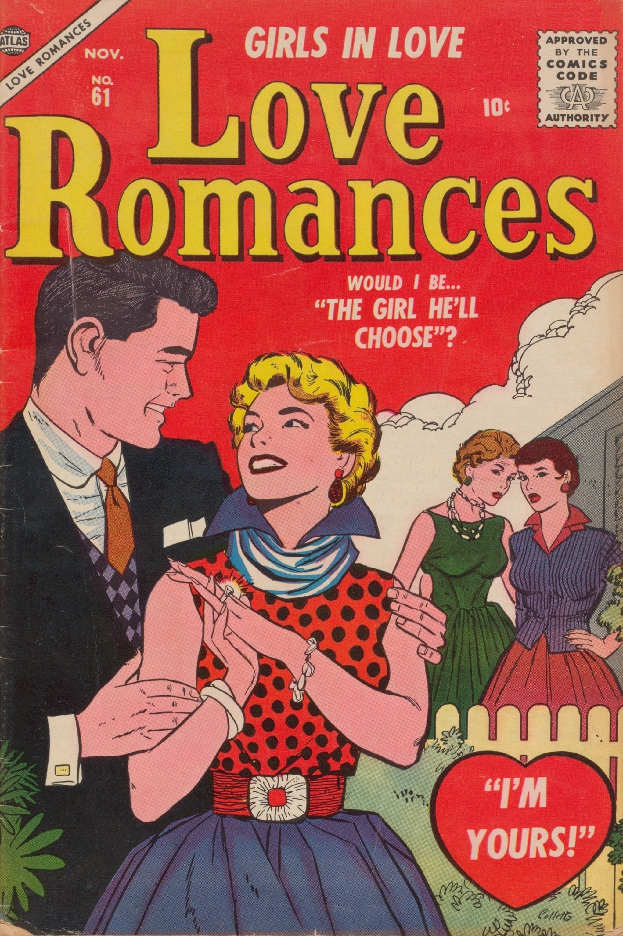 Read online Love Romances comic -  Issue #61 - 1