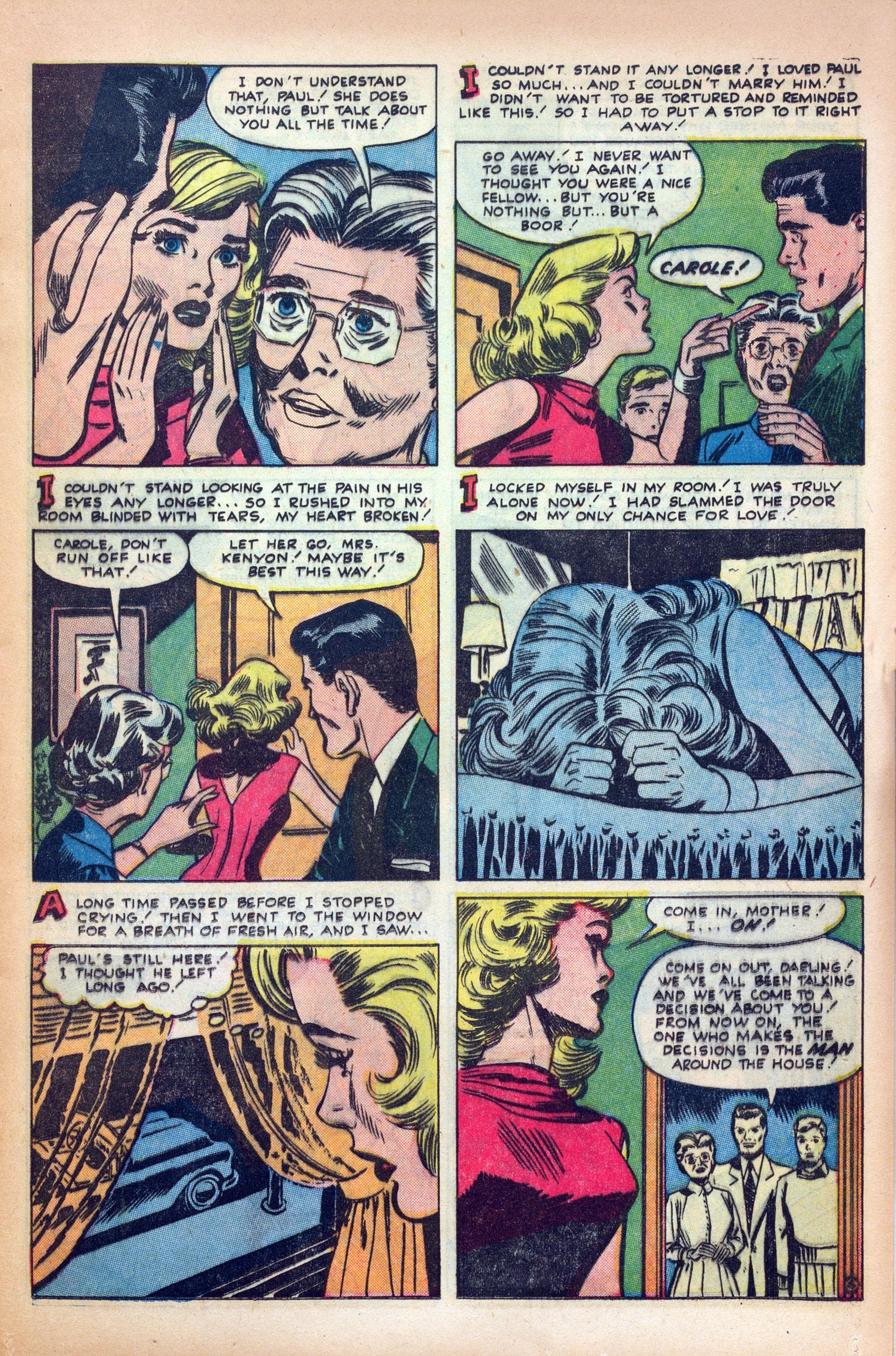 Read online Love Romances comic -  Issue #70 - 13