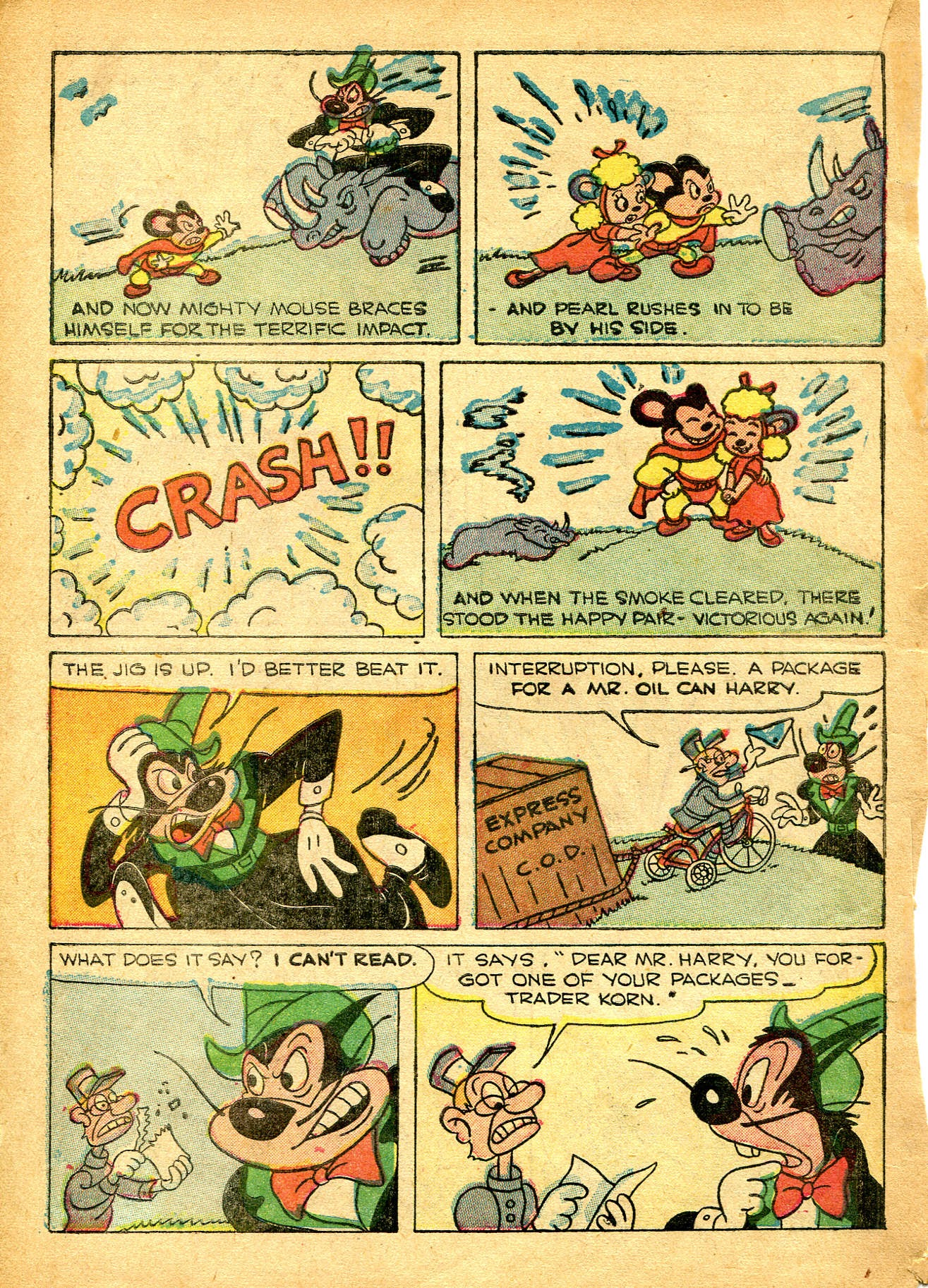 Read online Paul Terry's Mighty Mouse Comics comic -  Issue #57 - 18