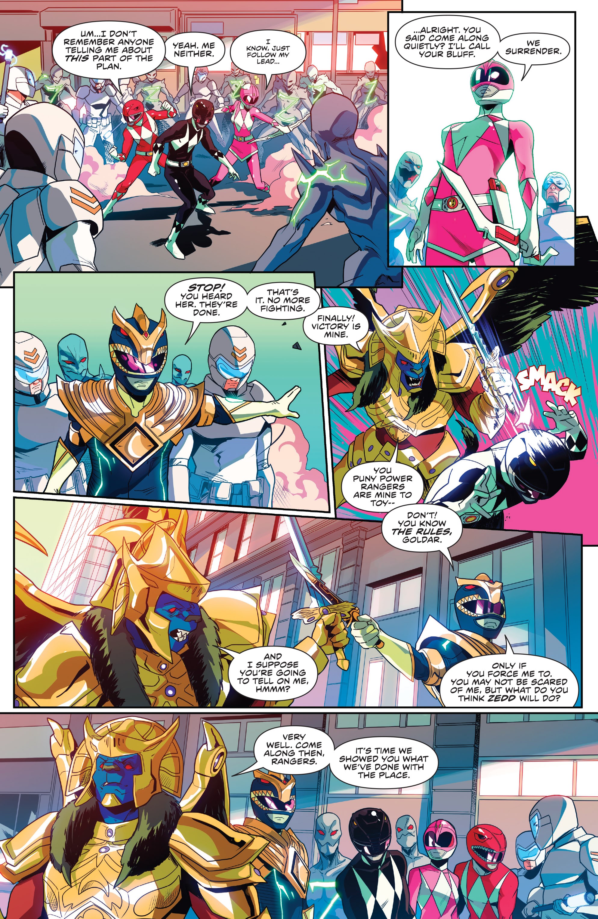 Read online Mighty Morphin comic -  Issue #7 - 8