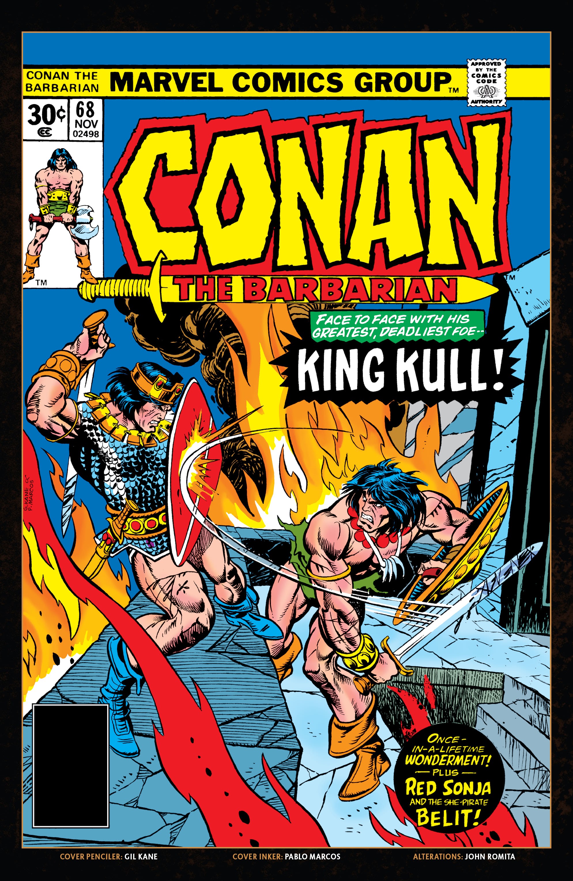 Read online Conan the Barbarian Epic Collection: The Original Marvel Years - Of Once and Future Kings comic -  Issue # TPB (Part 2) - 54
