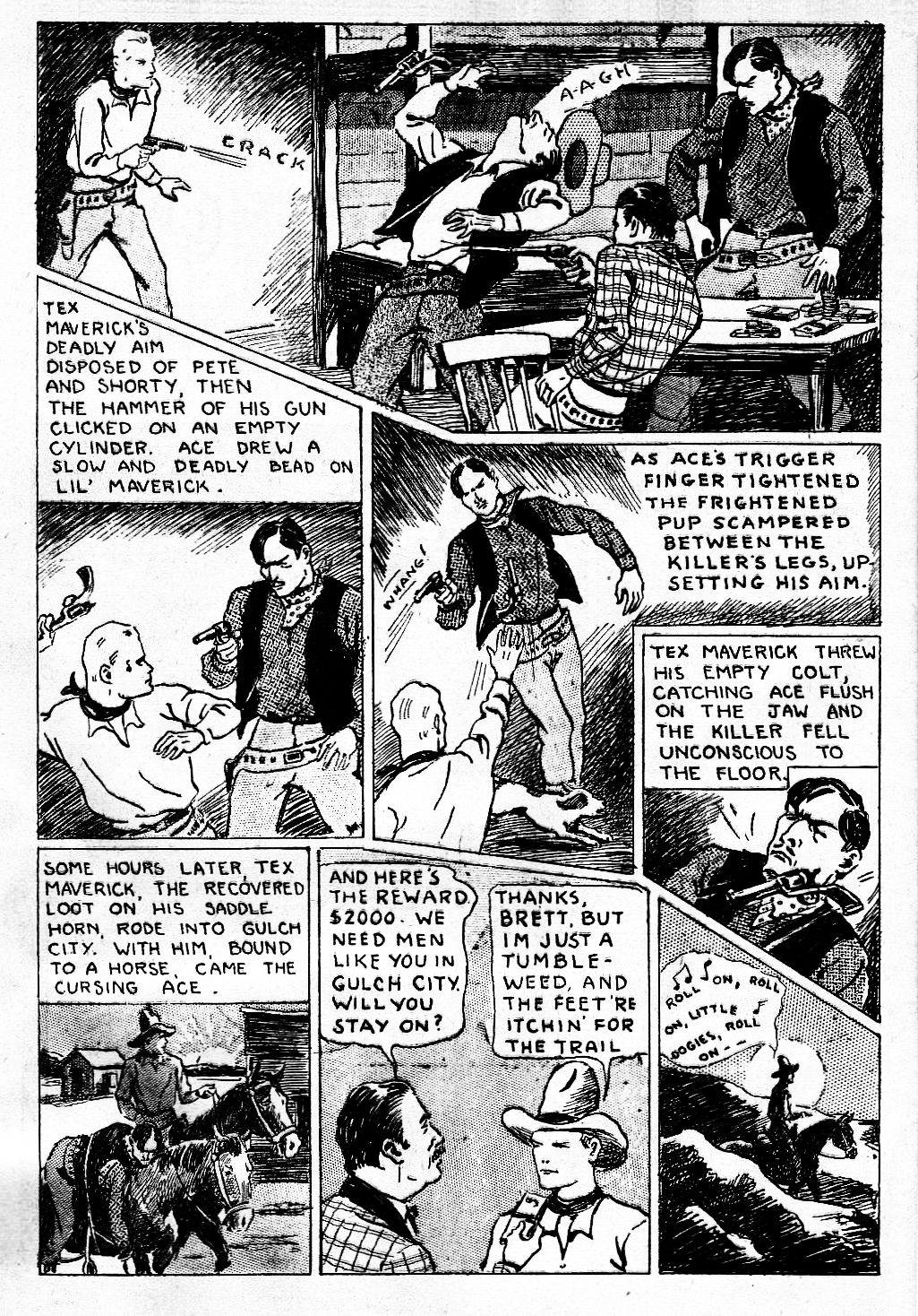 Read online Western Picture Stories comic -  Issue #1 - 57