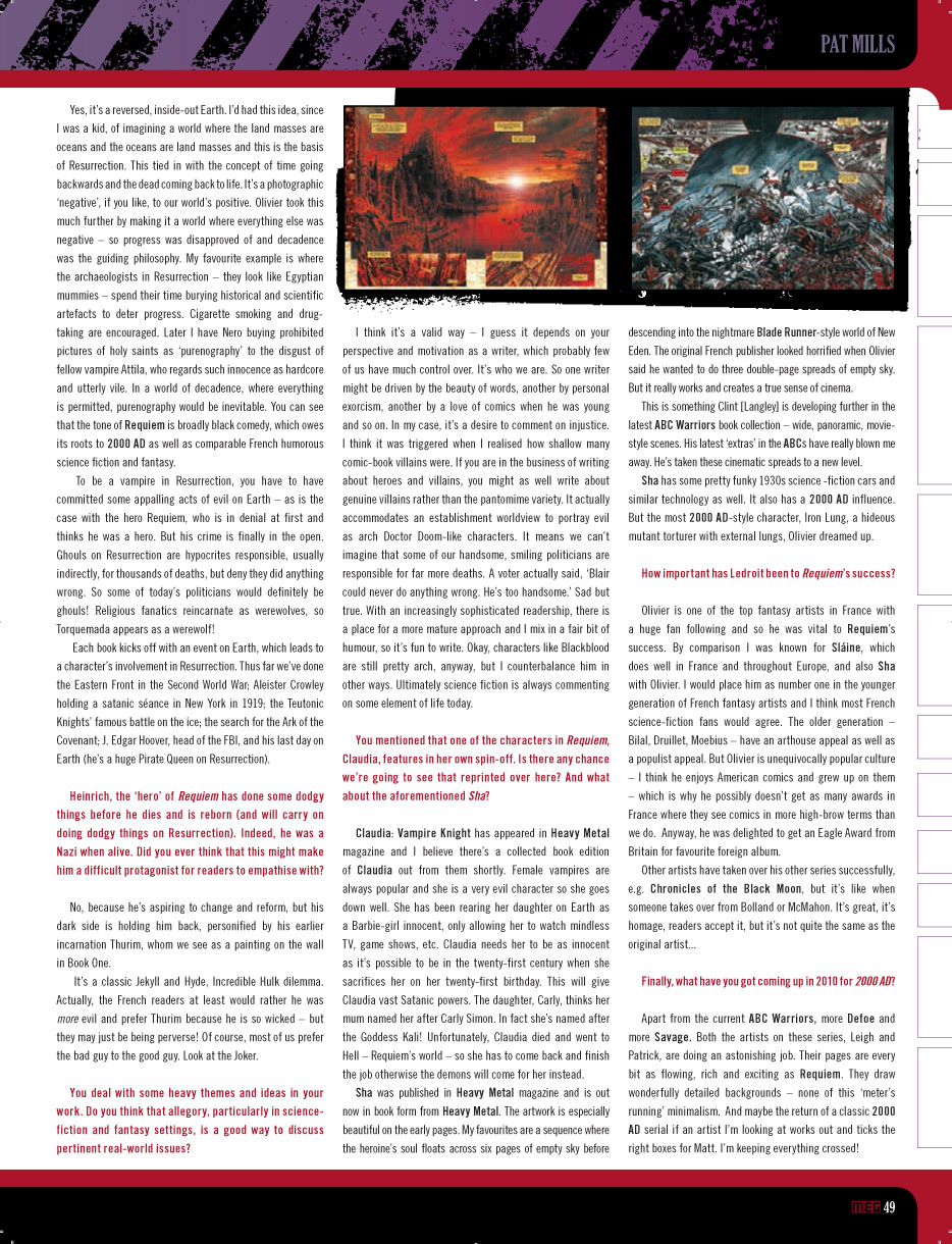 Read online Judge Dredd Megazine (Vol. 5) comic -  Issue #295 - 49