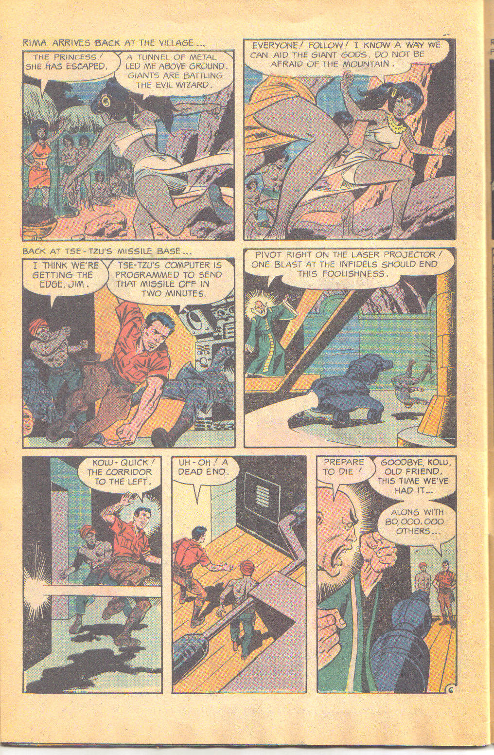 Read online Jungle Jim (1969) comic -  Issue #22 - 33