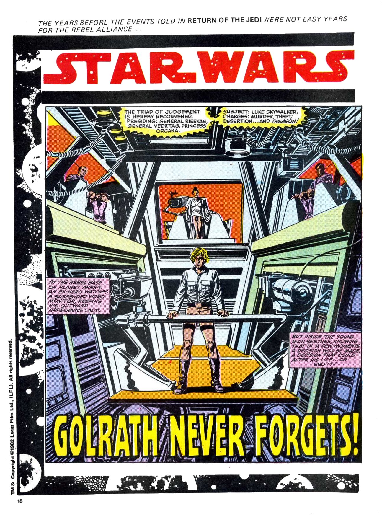 Read online Return of the Jedi comic -  Issue #128 - 18
