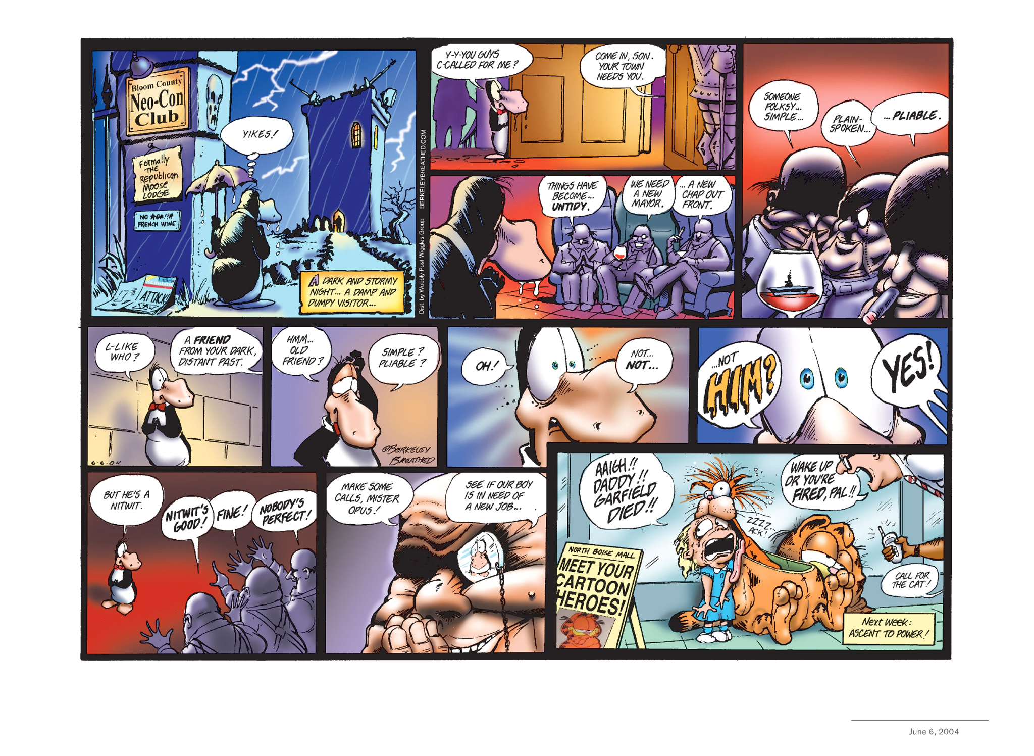 Read online Opus Complete Sunday Strips From 2003-2008 comic -  Issue # TPB (Part 1) - 35
