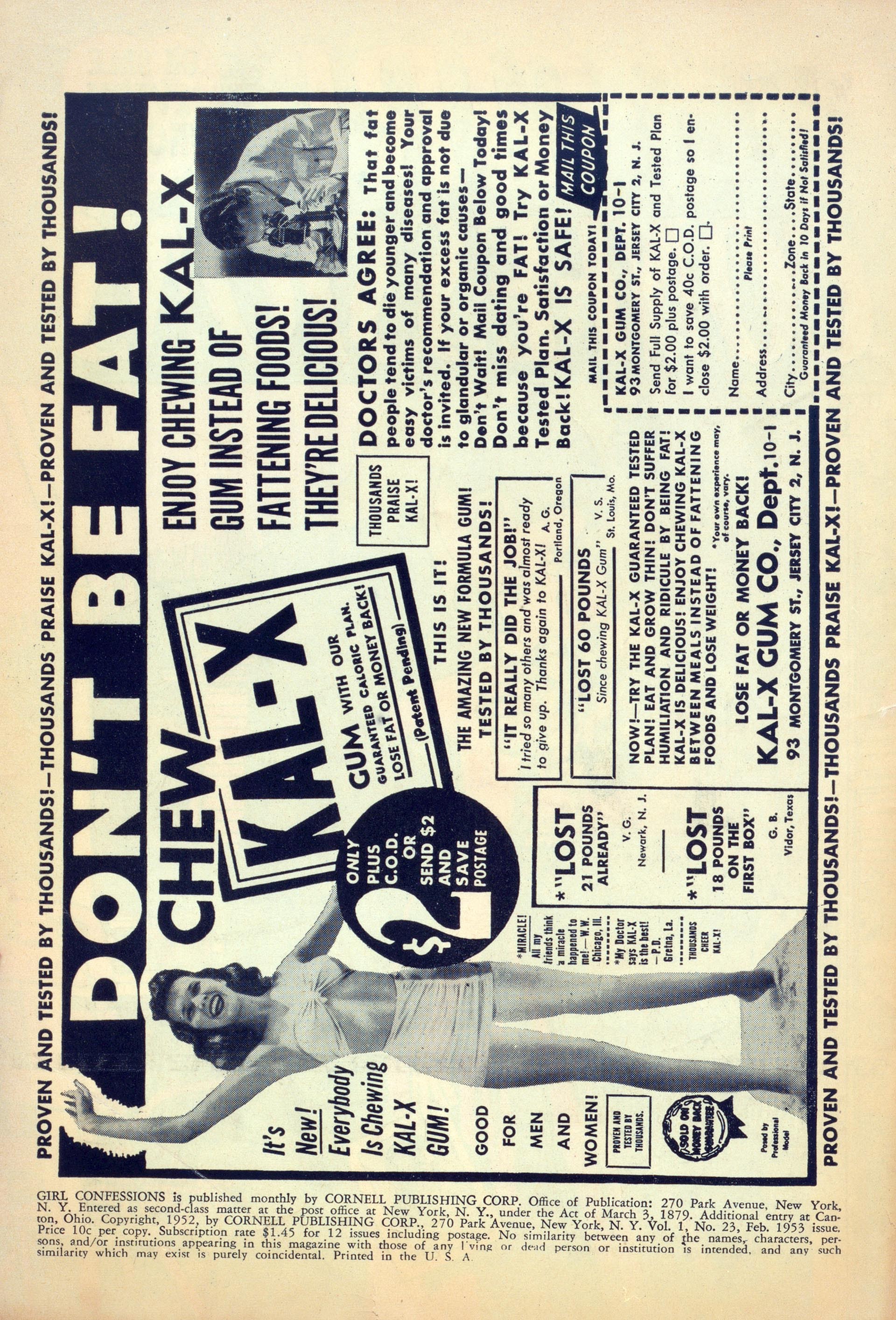 Read online Girl Confessions comic -  Issue #23 - 2