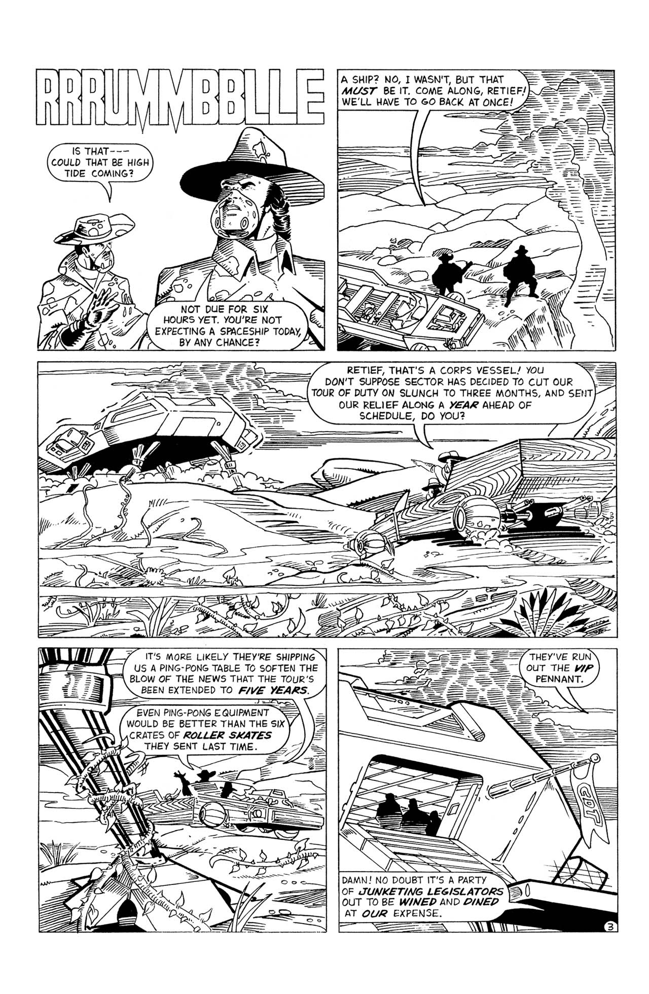 Read online Retief: Grime and Punishment comic -  Issue # Full - 5